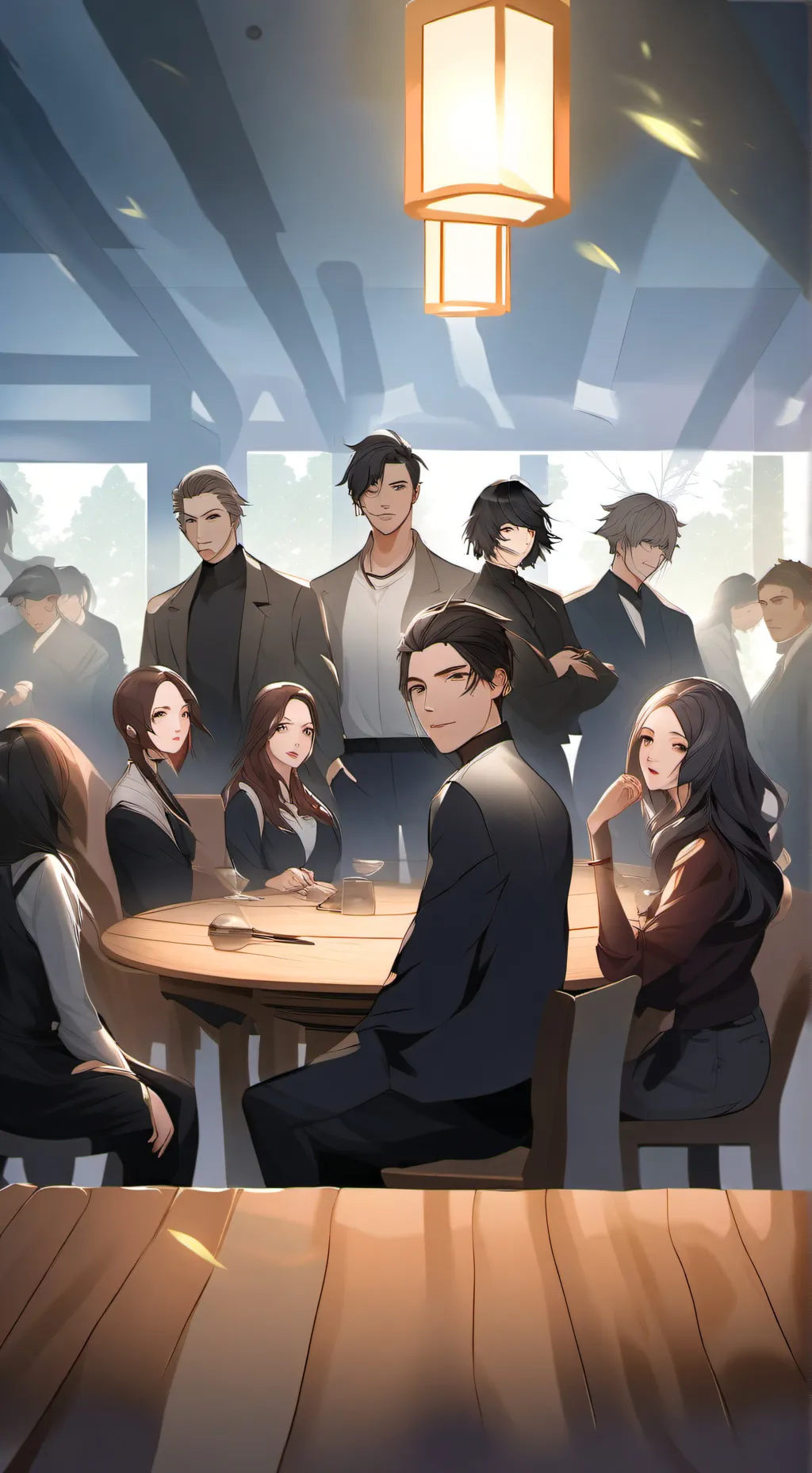 ai character: Homi background