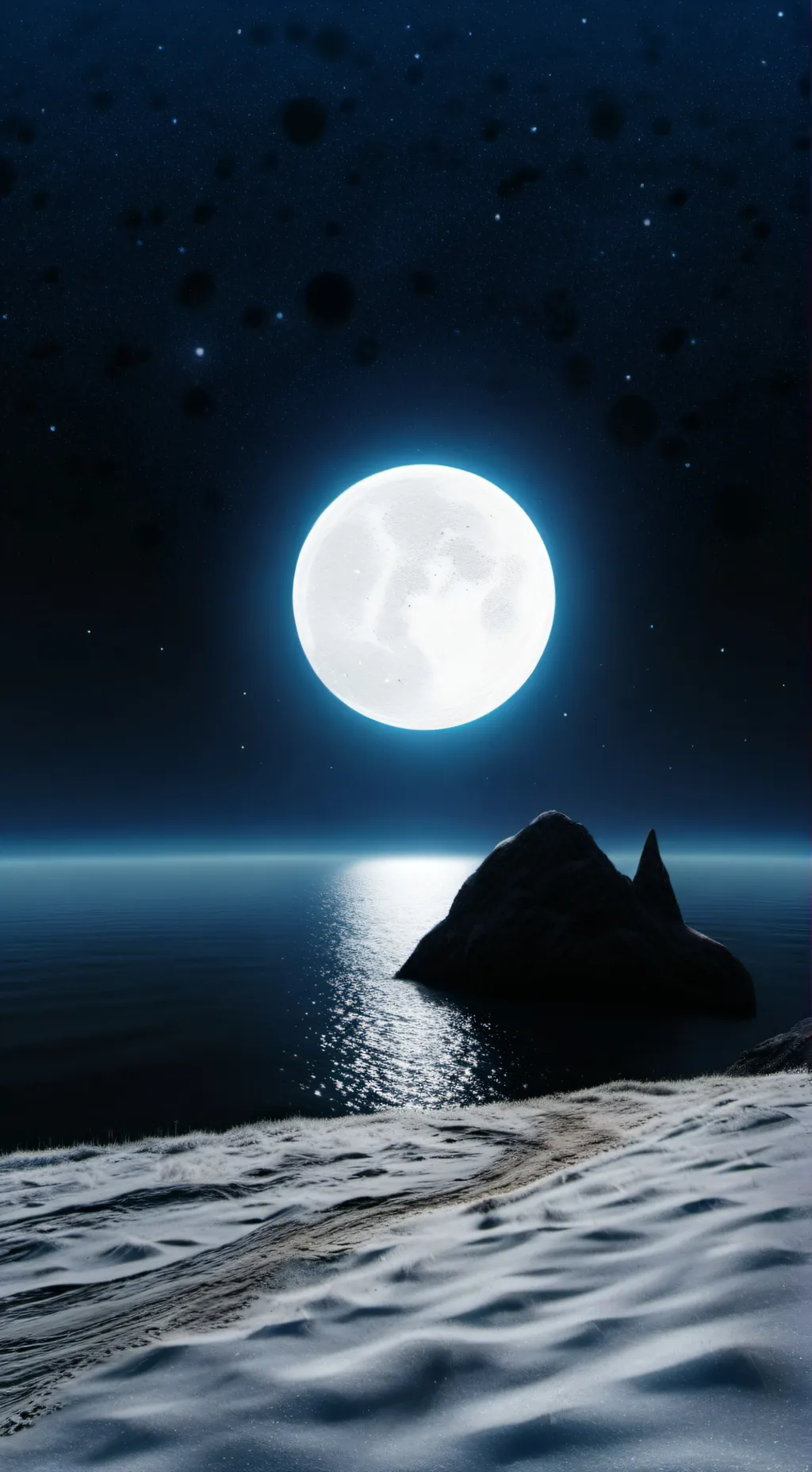 ai character: Luna background