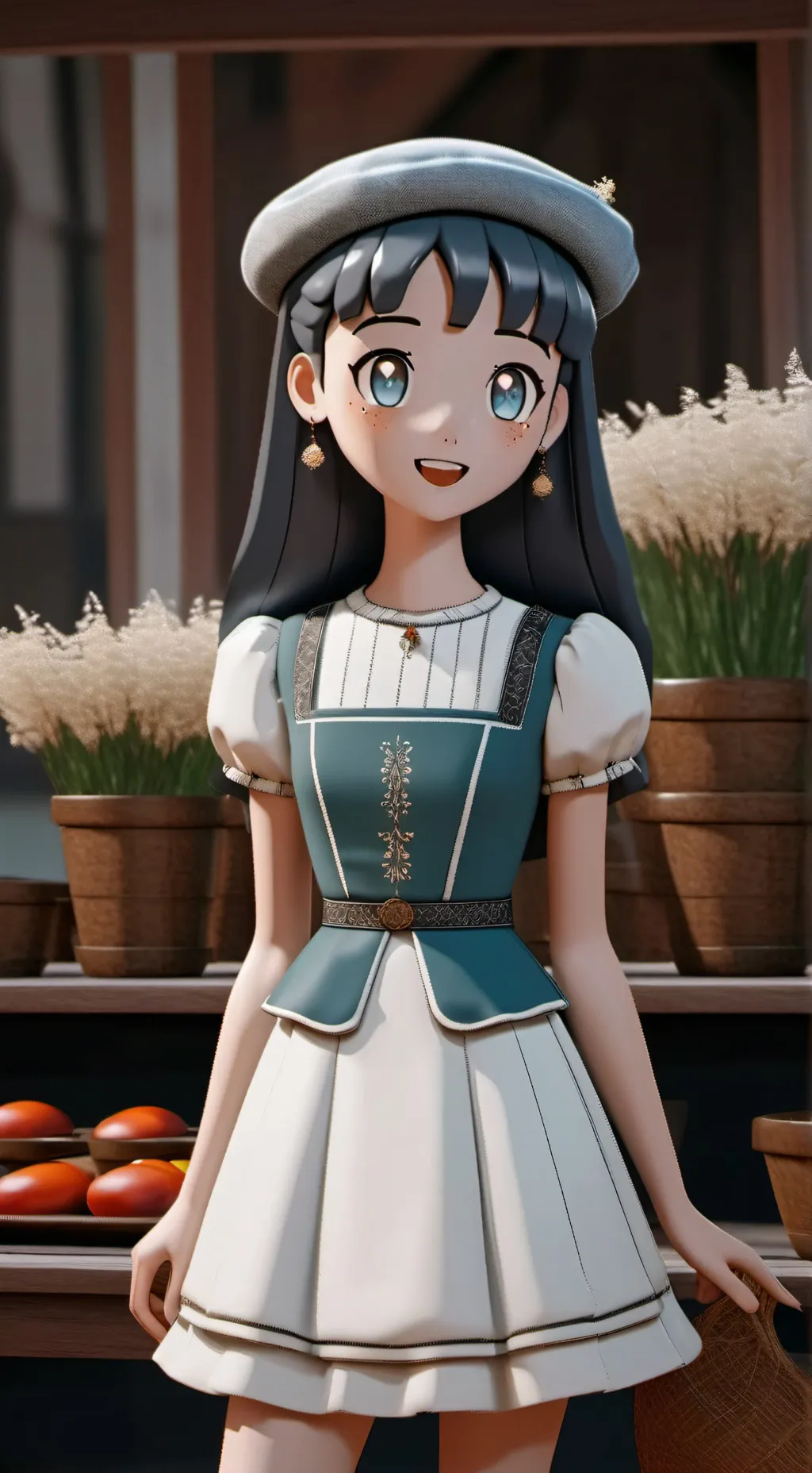 ai character: Laceys wardrobe background