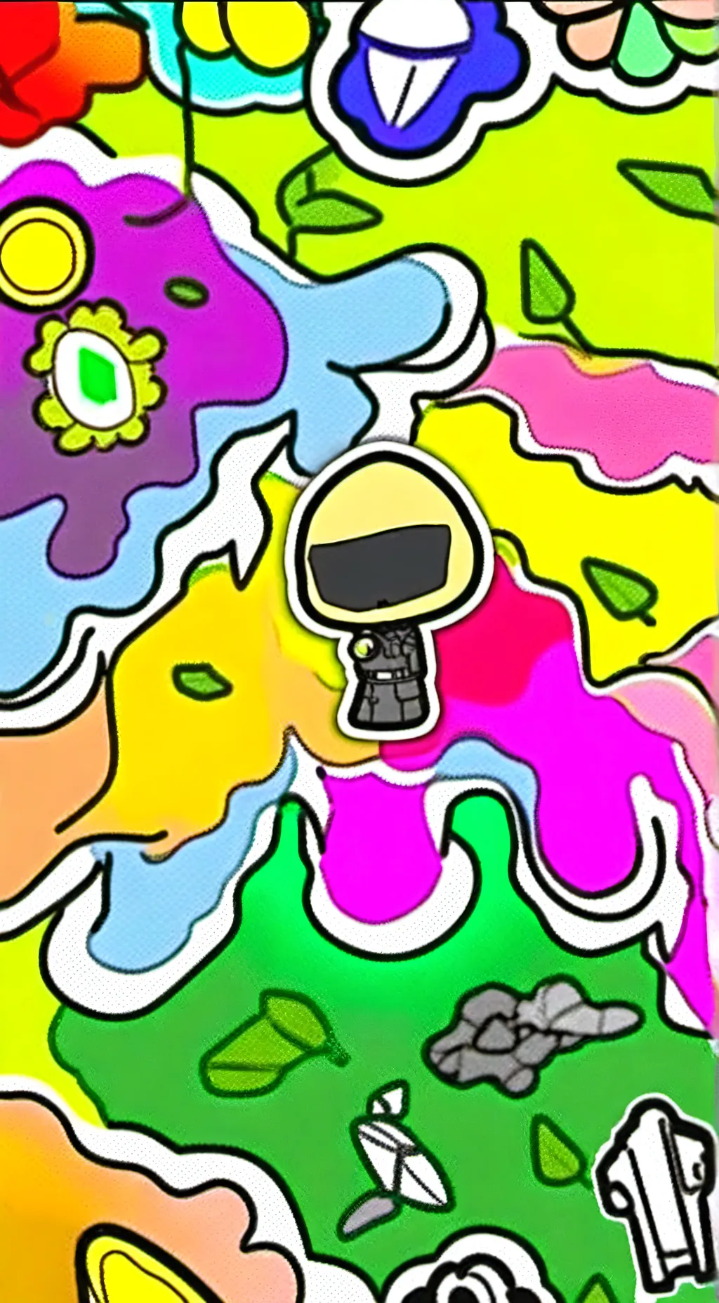 ai character: Sprunkis xd background