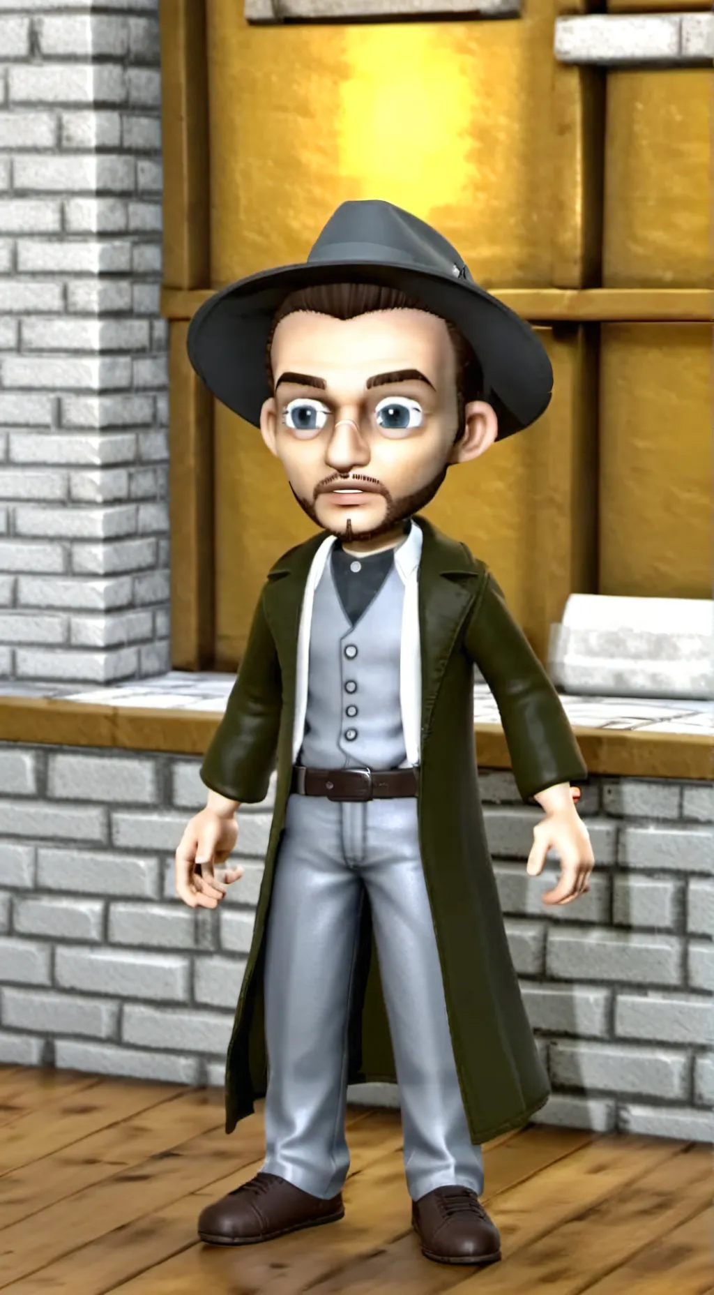 ai character:  John background