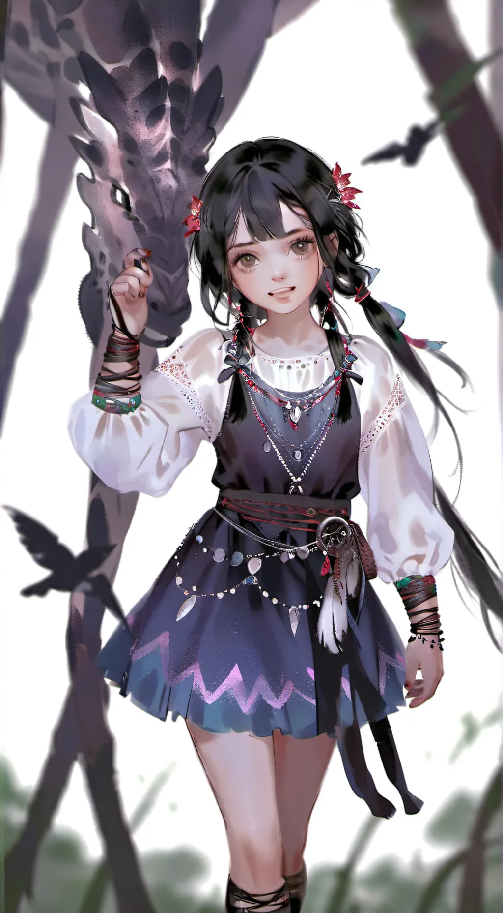 ai character: Kokushibo (primal) background