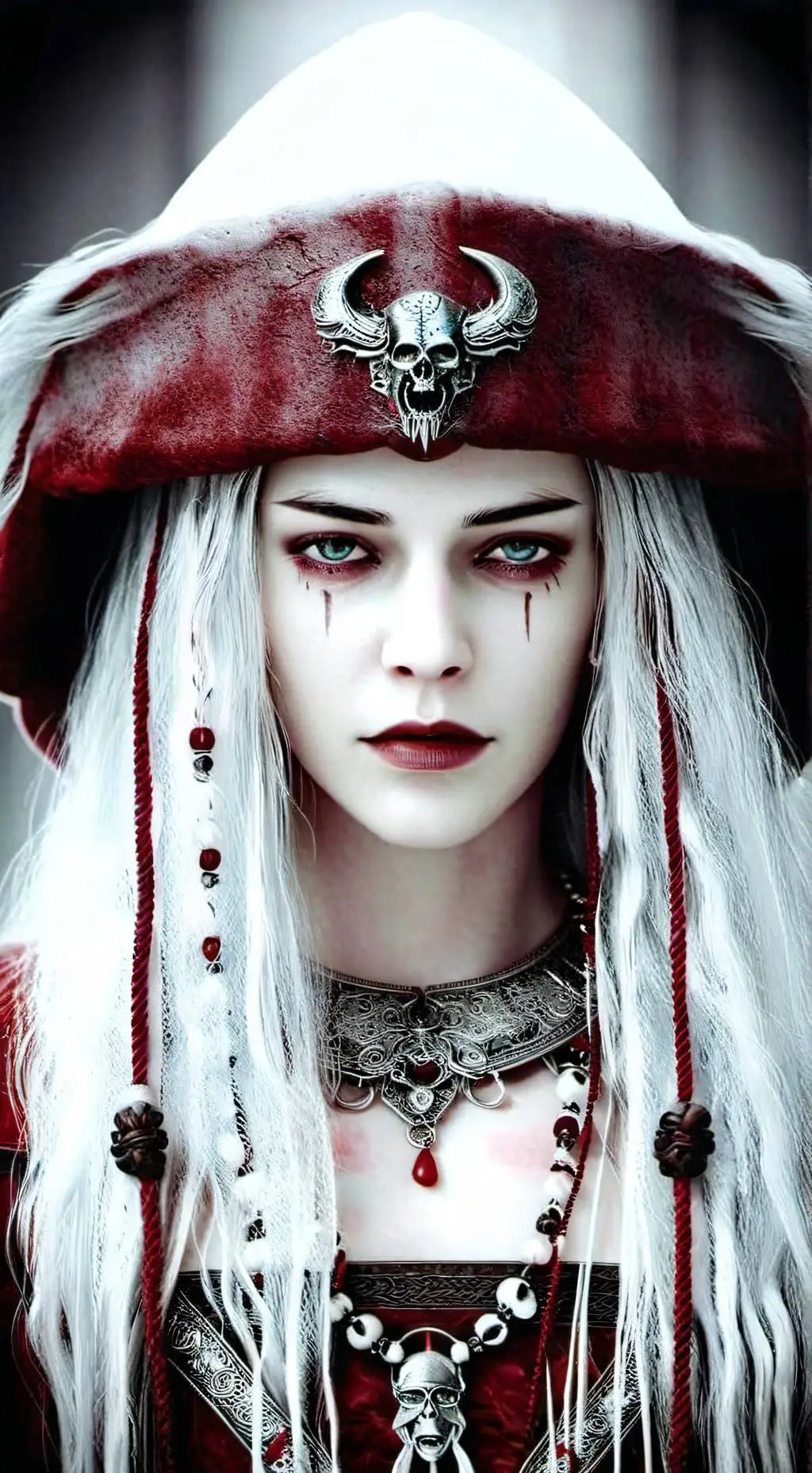 ai character: Brunhilde background