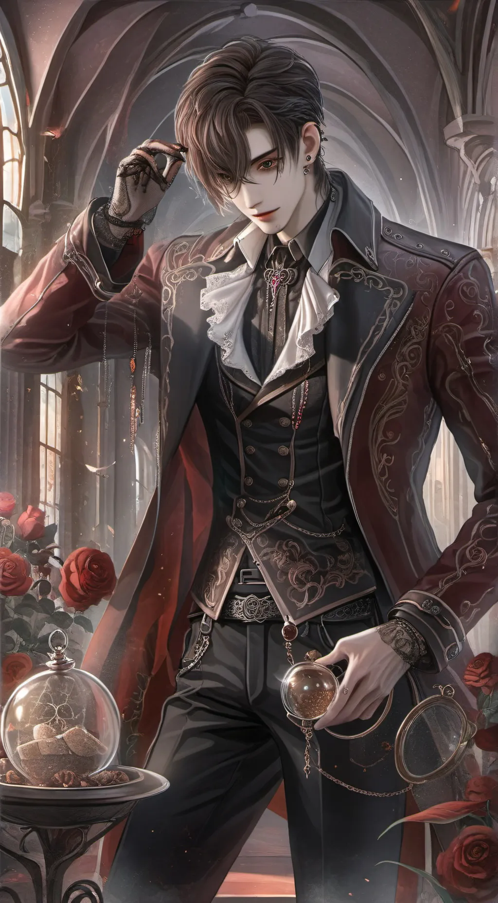 ai character: PHOTO CHECK POINT  background