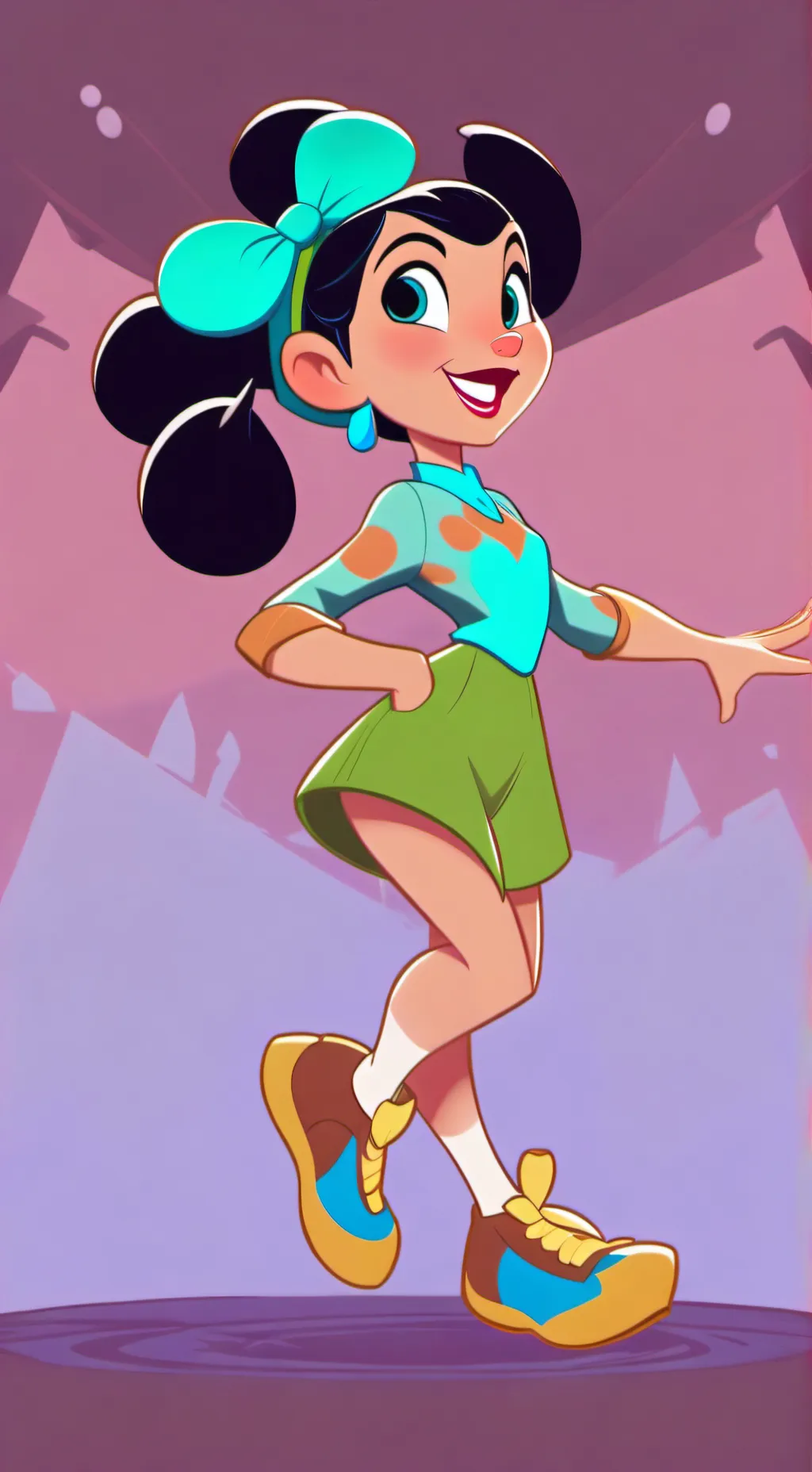 ai character: desislava ivanova  background