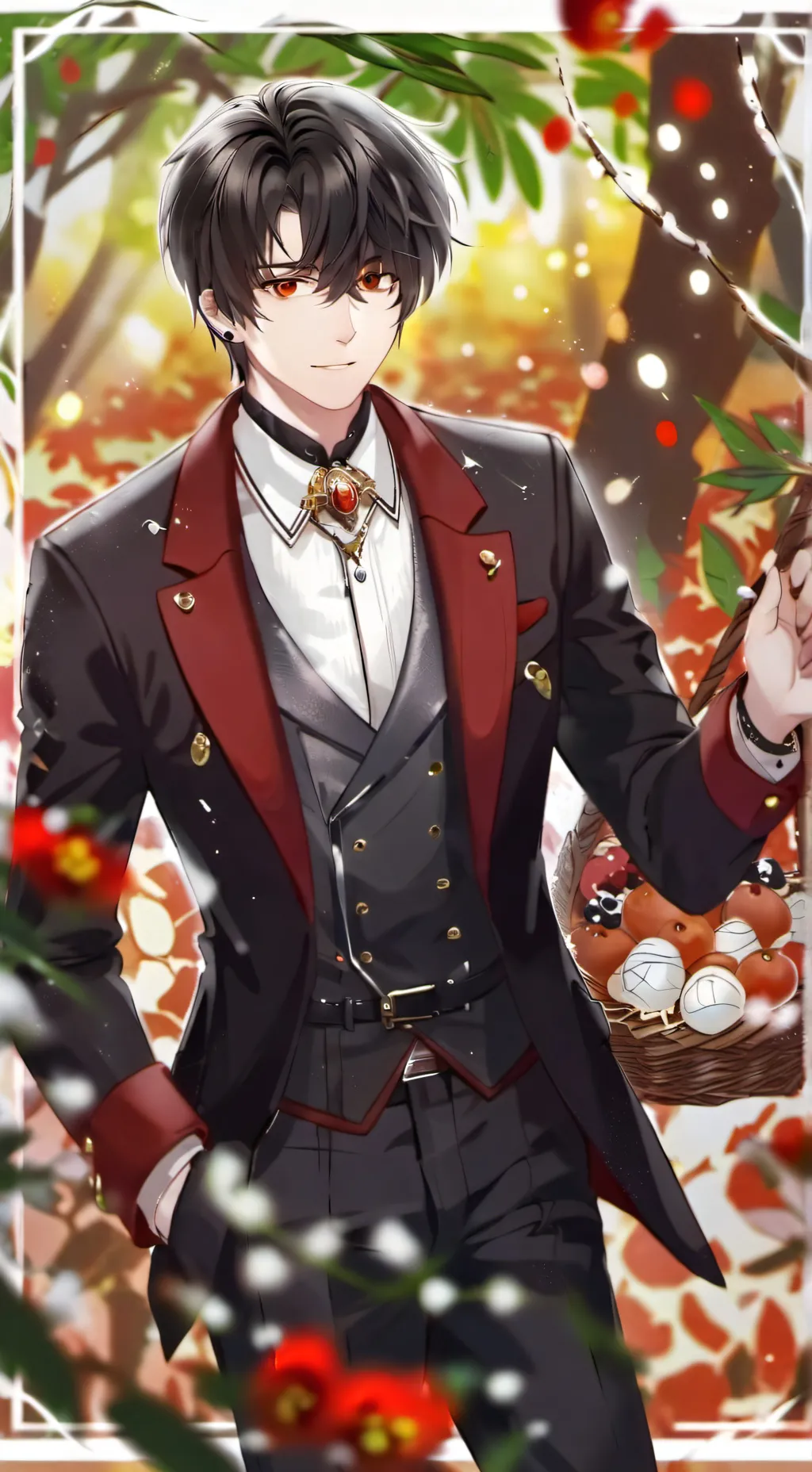 ai character: Aiden  background