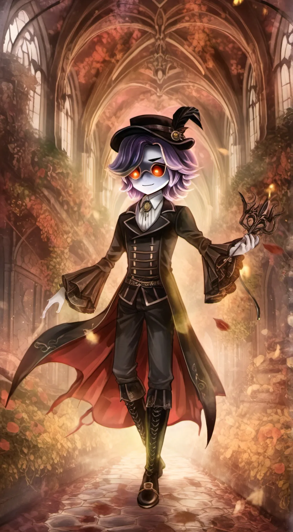 ai character: ❤️UZI❤️ background