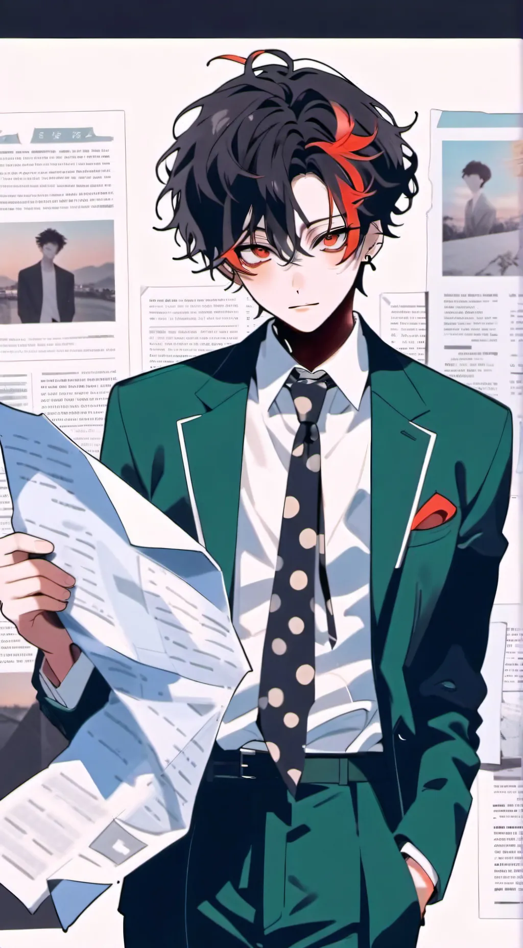 ai character: ❥{ASHER}🌹 background