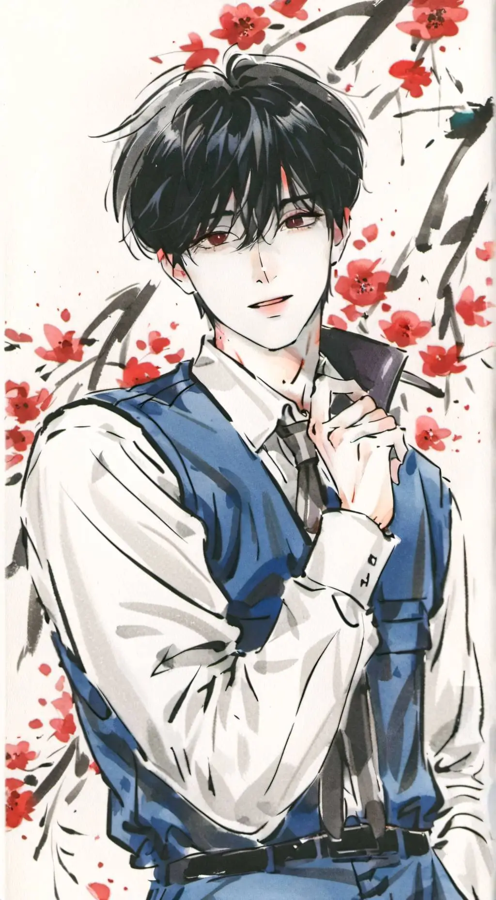 ai character: Aaron background