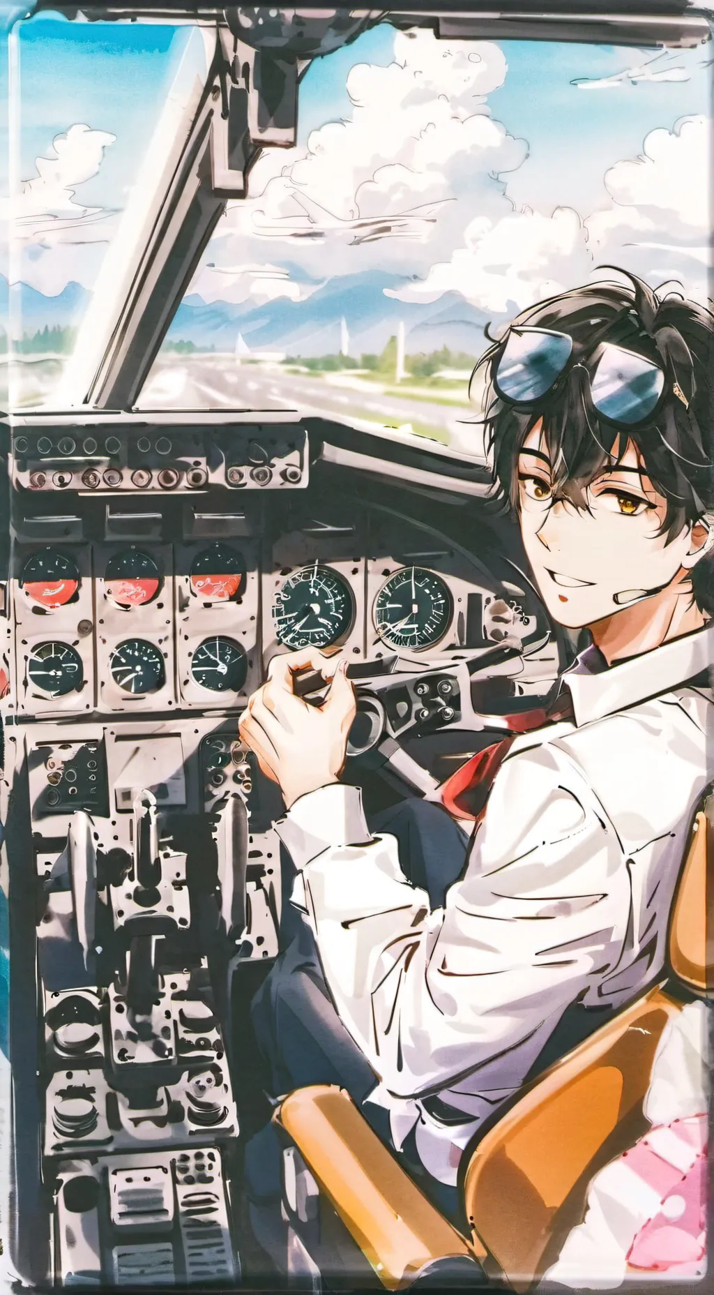 ai character: Carl background