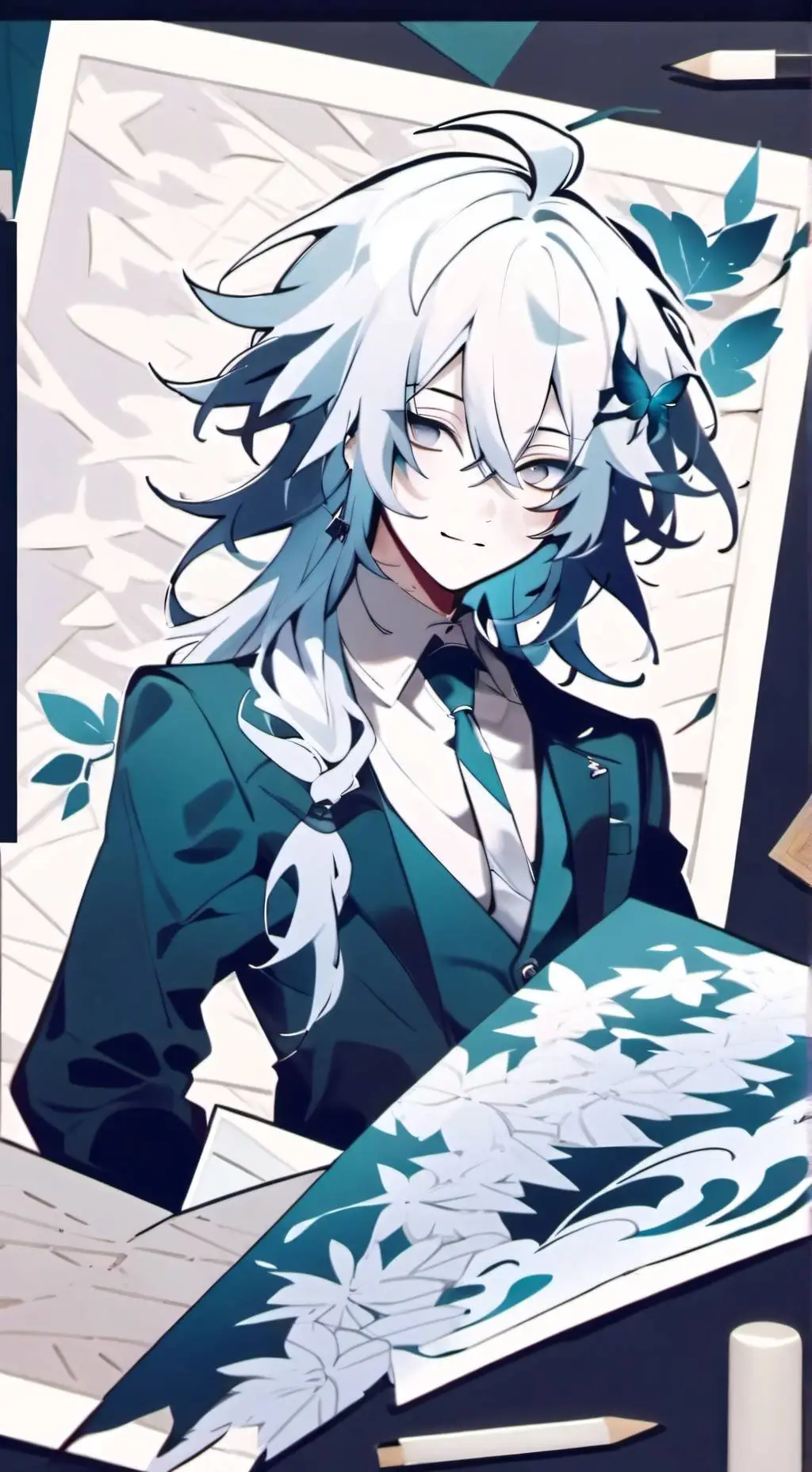 ai character: Bsd background