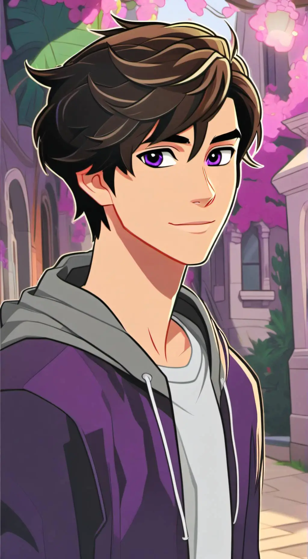 ai character: Alex Batch background