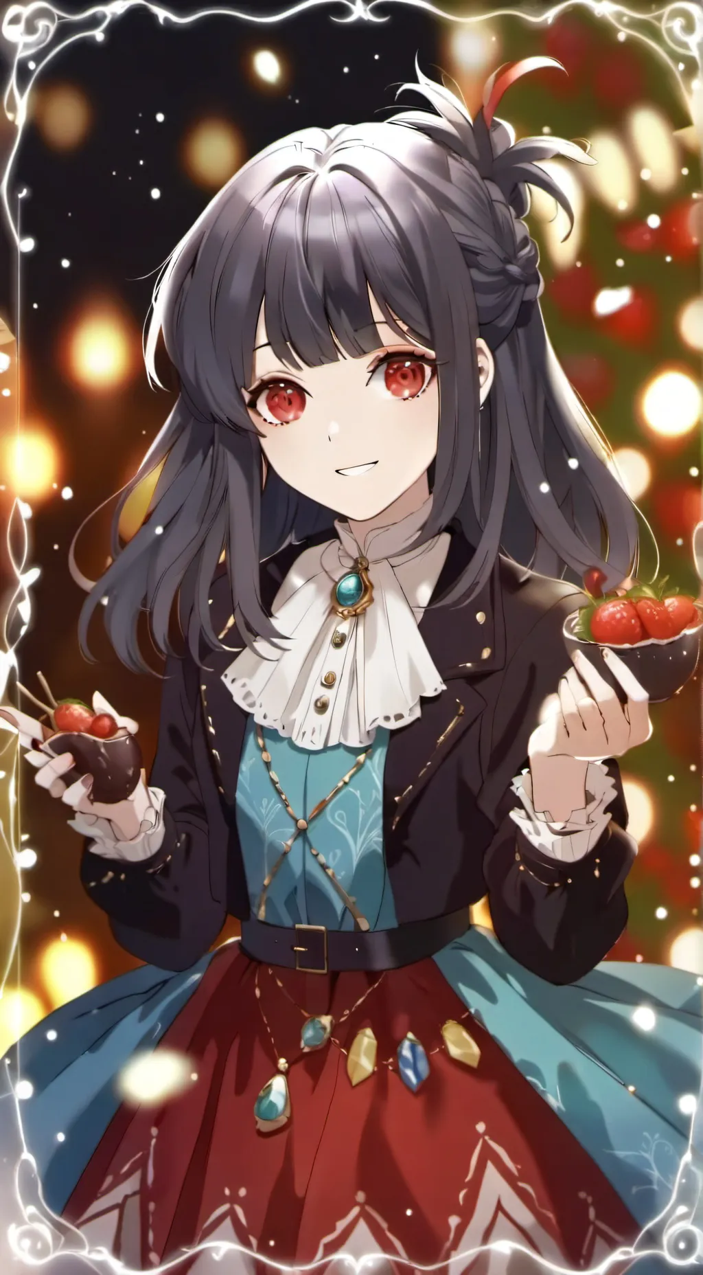 ai character: Sara  background