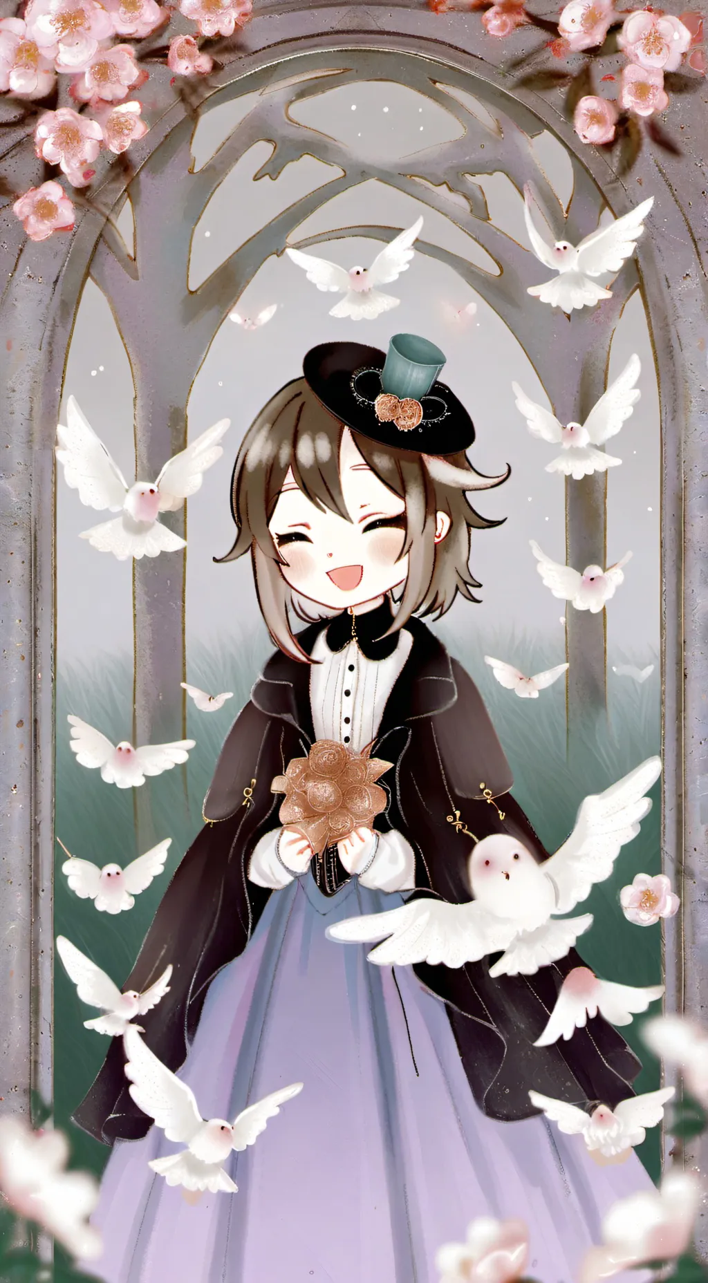 ai character: ♡☆anaïs☆♡ background