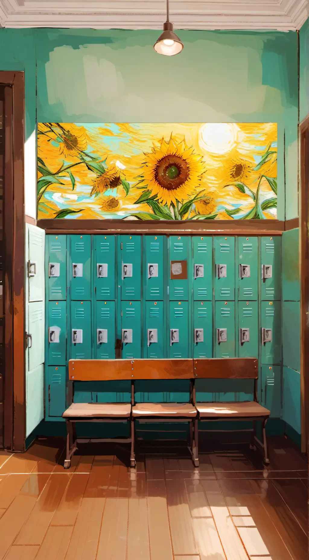 ai character: Normal hybrid sch background