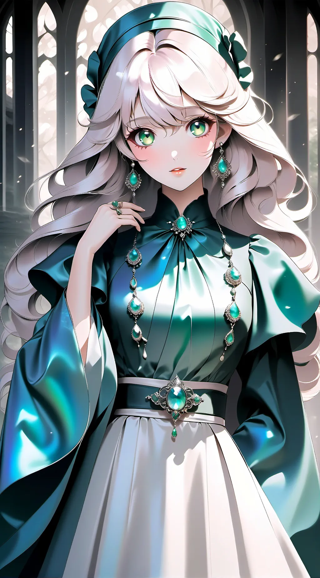 ai character: wenda is so sad background