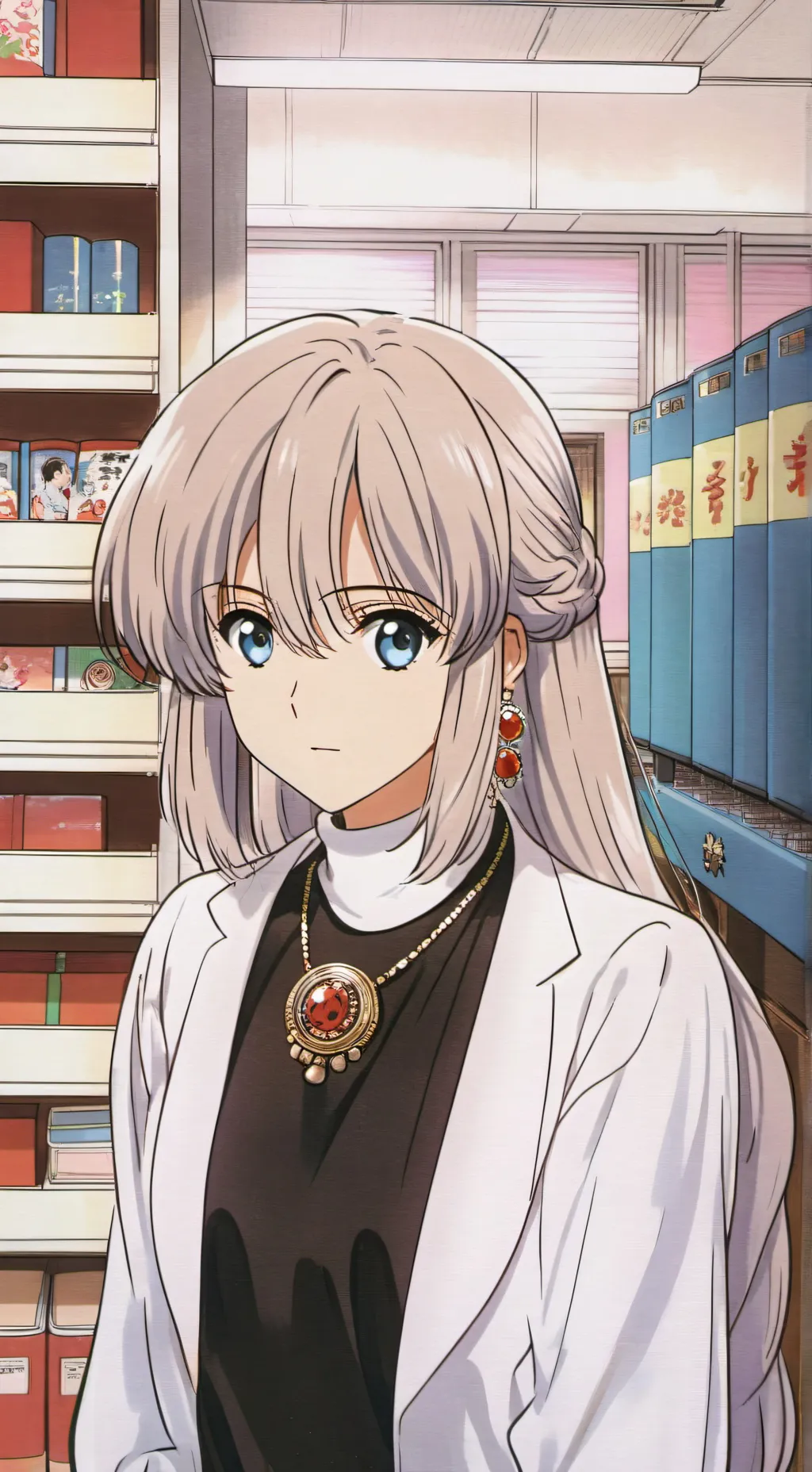 ai character: luna el amor y tu🖤 background