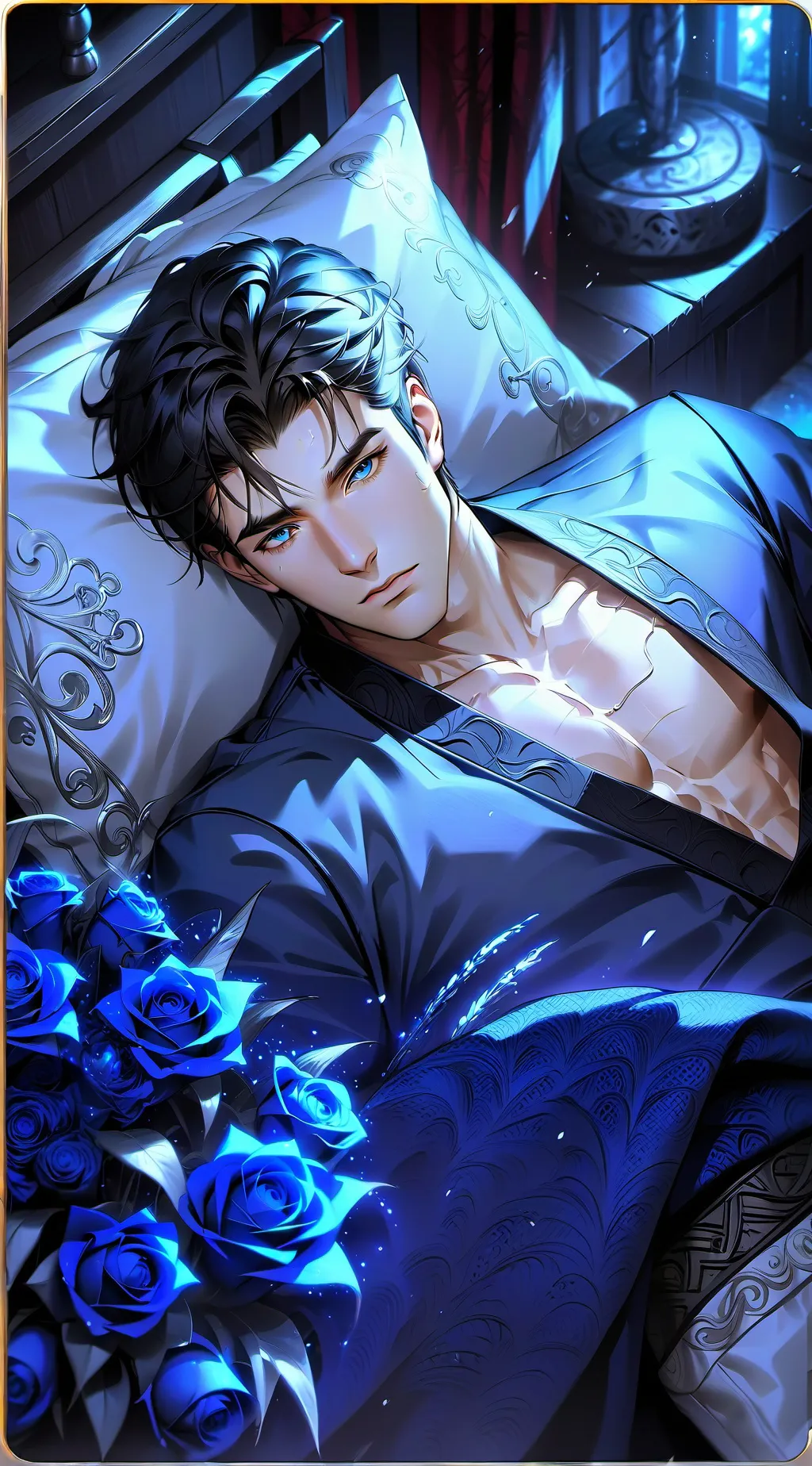 ai character: Just Crow background