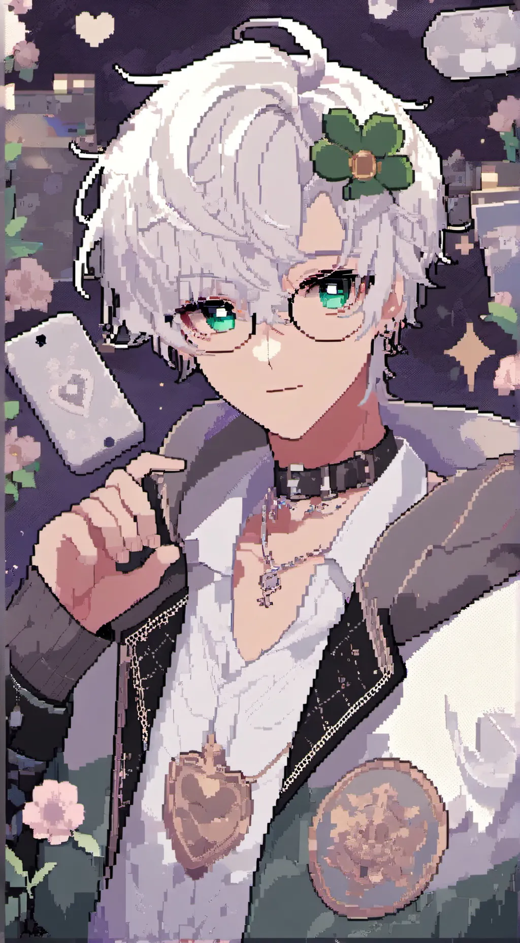 ai character: ⛓ XIAO ⛓ ⛓️😎❤️‍🔥 background