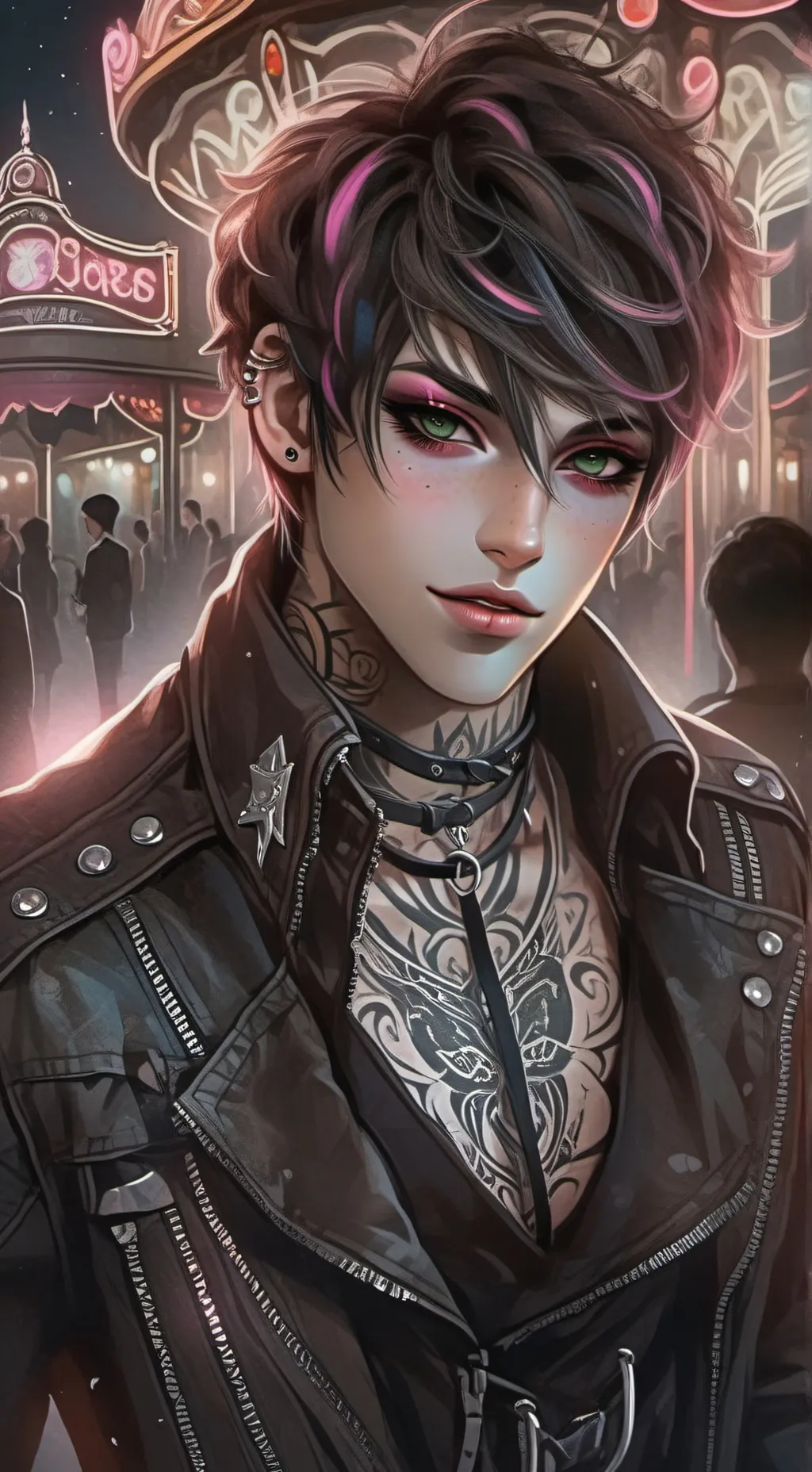 ai character: Elliott Wilson  background