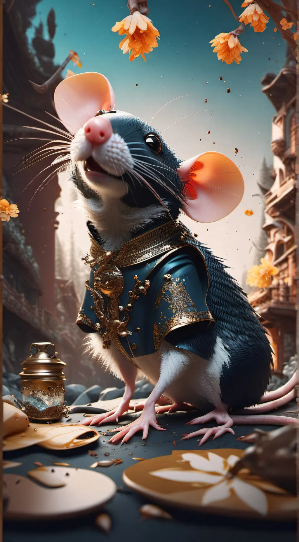 ai character: IT WAS A REQUEST  background