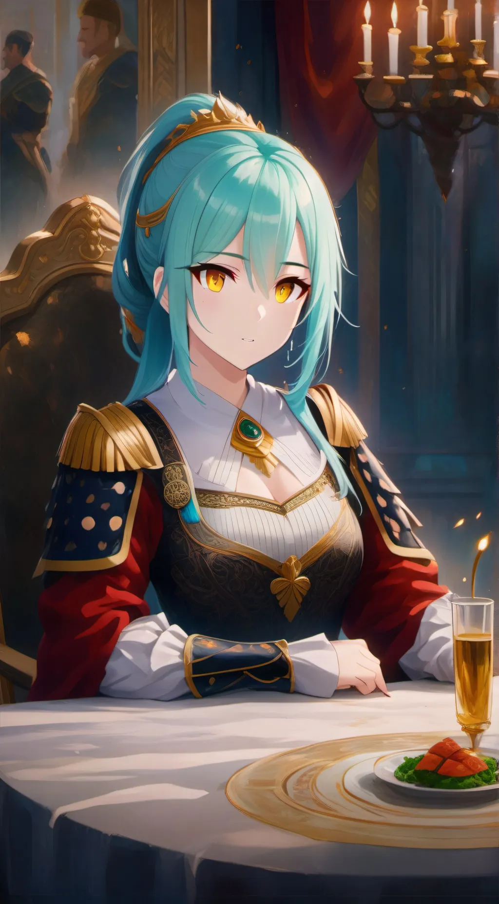 ai character: Lady Isabella background