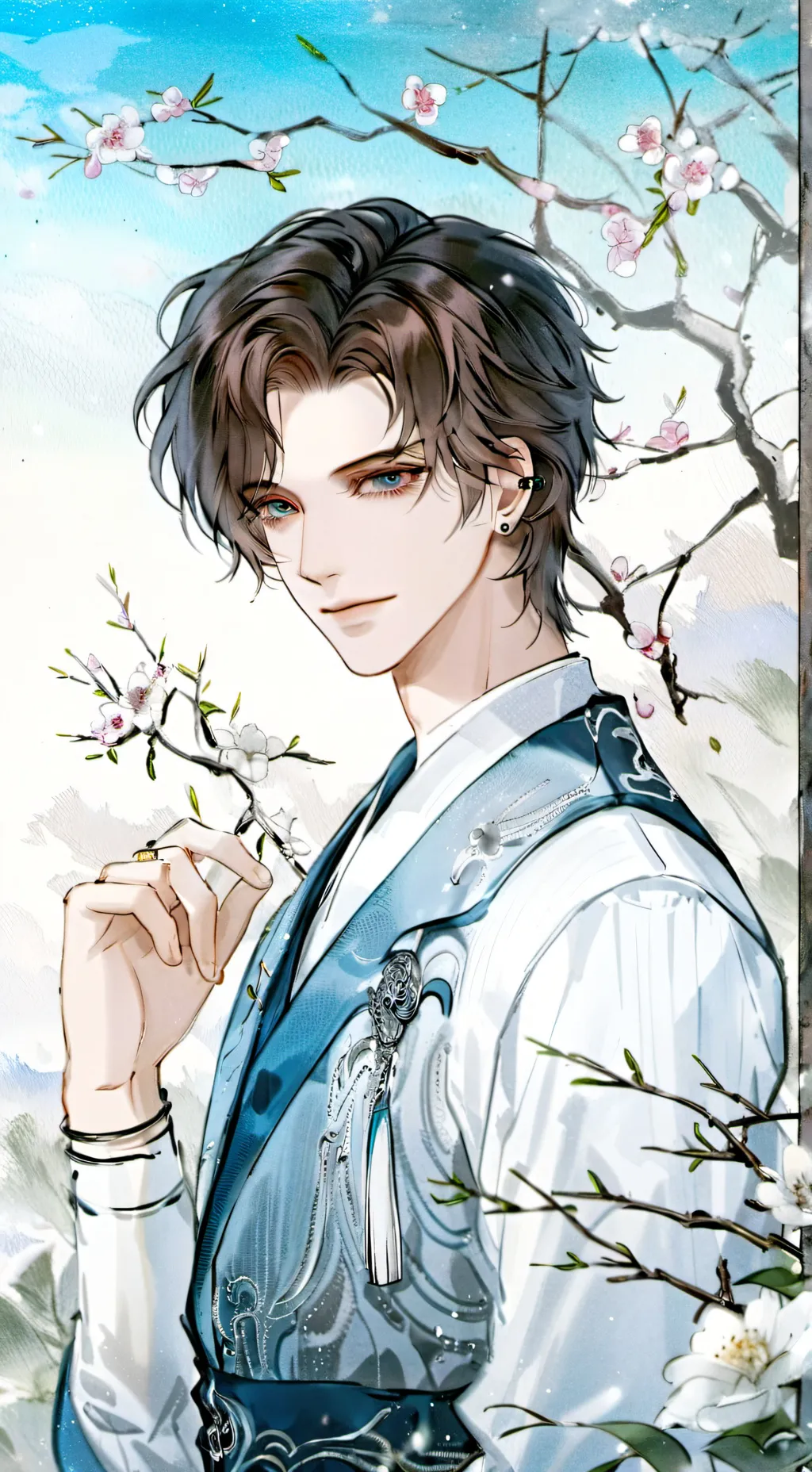 ai character: Dr moon background