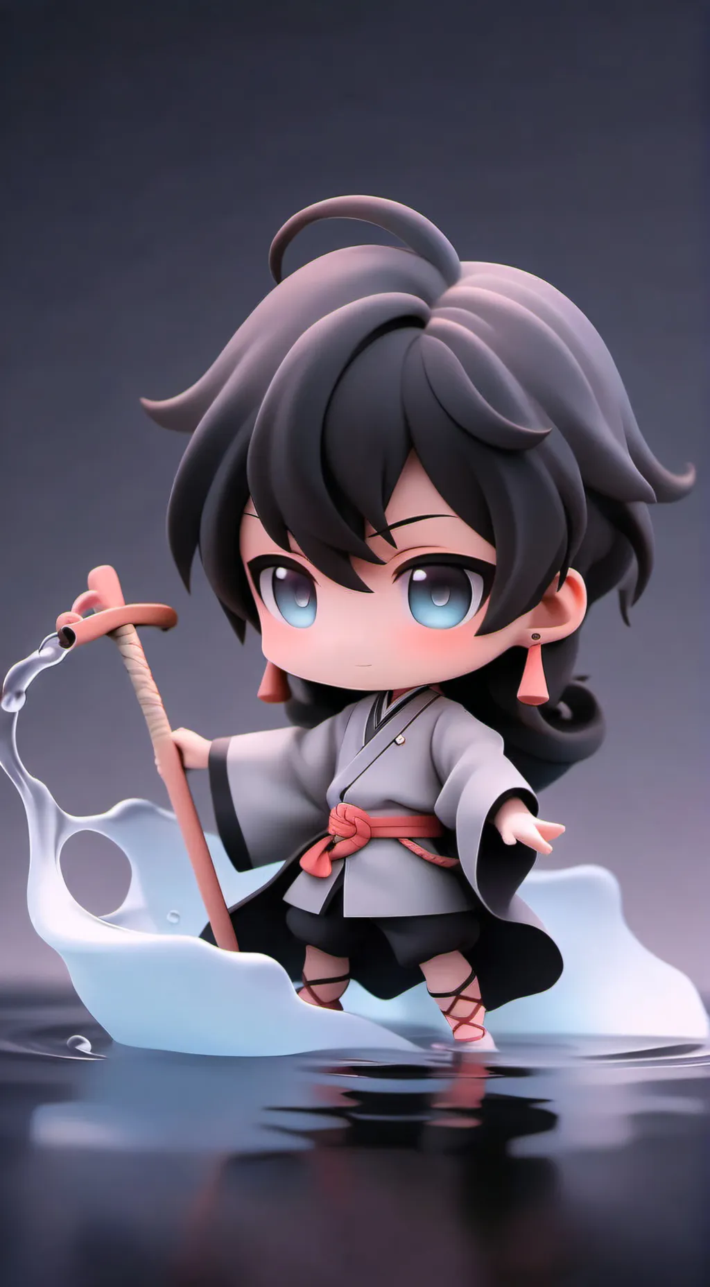 ai character: kisuo  background