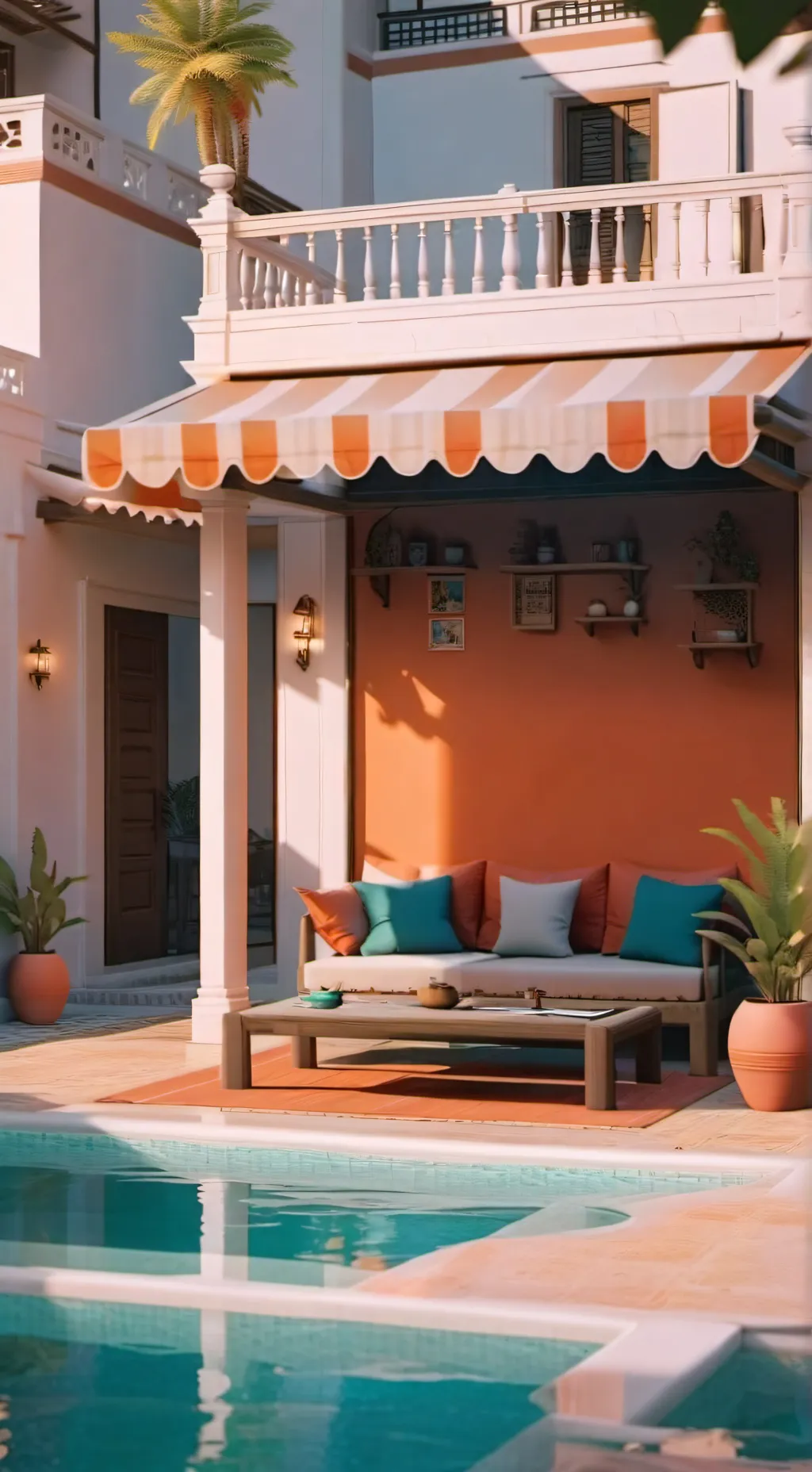 ai character: Casa background