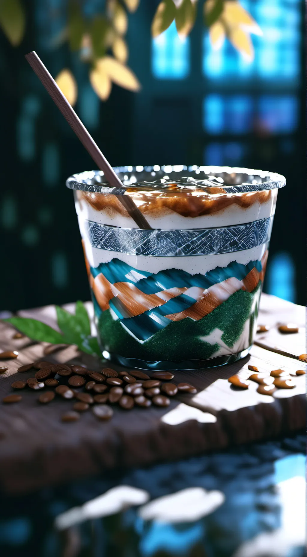 ai character: Dw meet GAGELINE  background