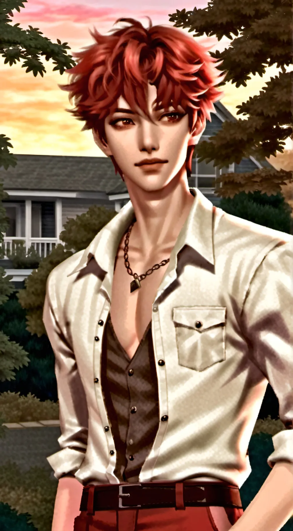 ai character: king background