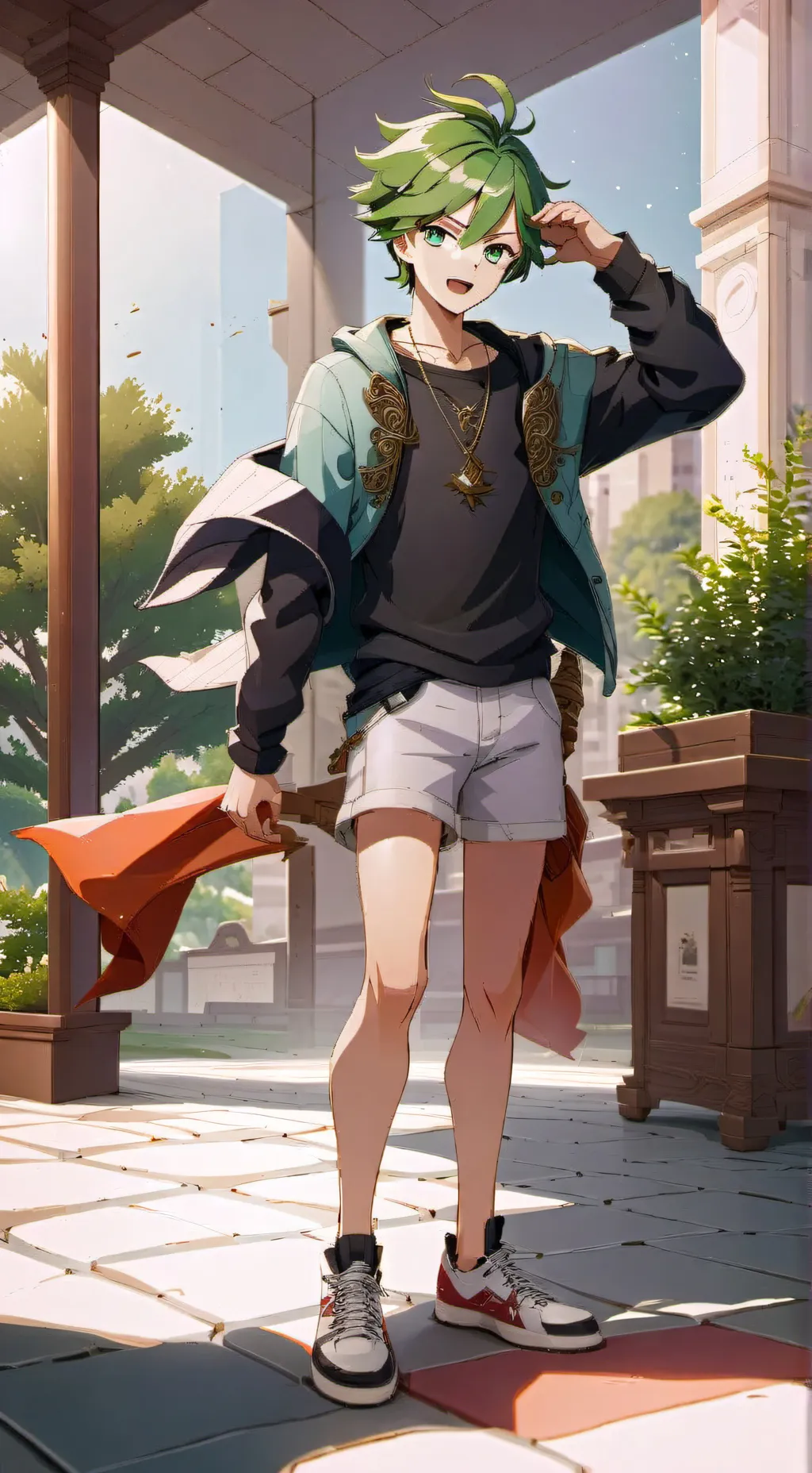 ai character: Wally background