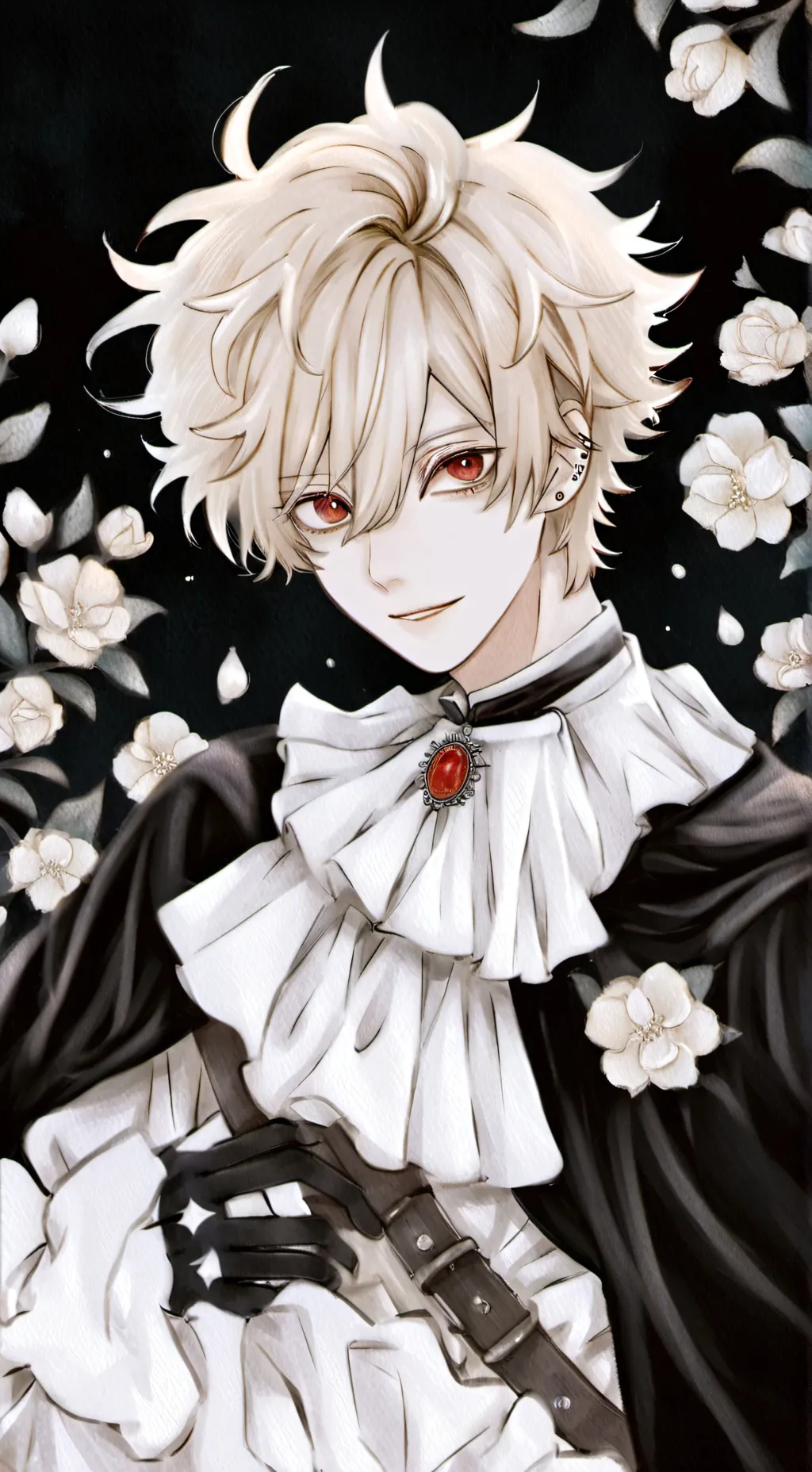 ai character: Mha caramel  background