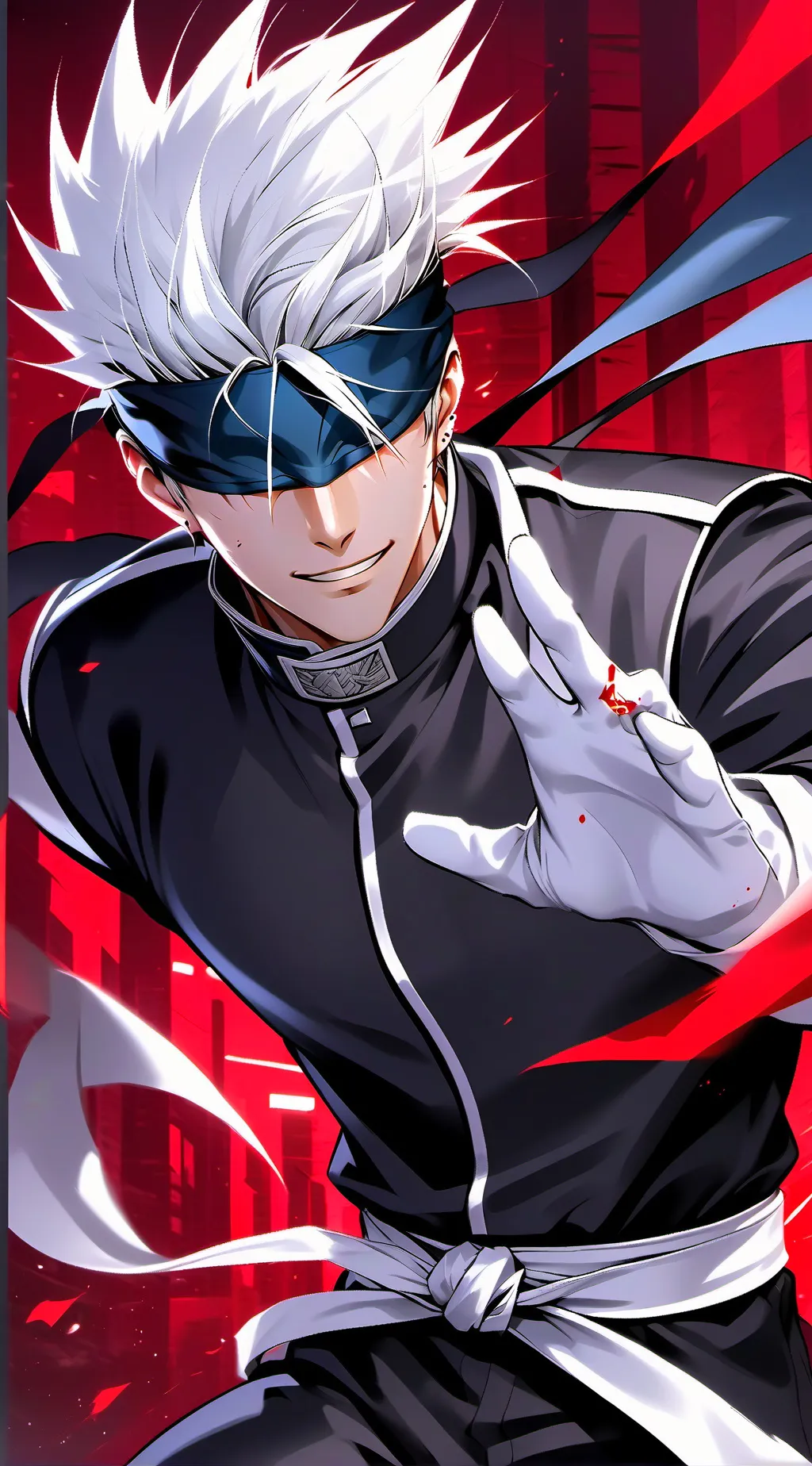 ai character: Gojo Satoru background