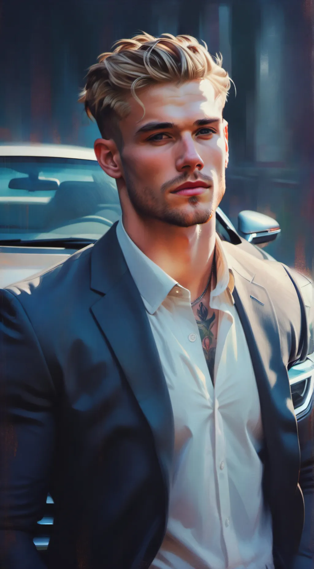 ai character: Aaron Williams background