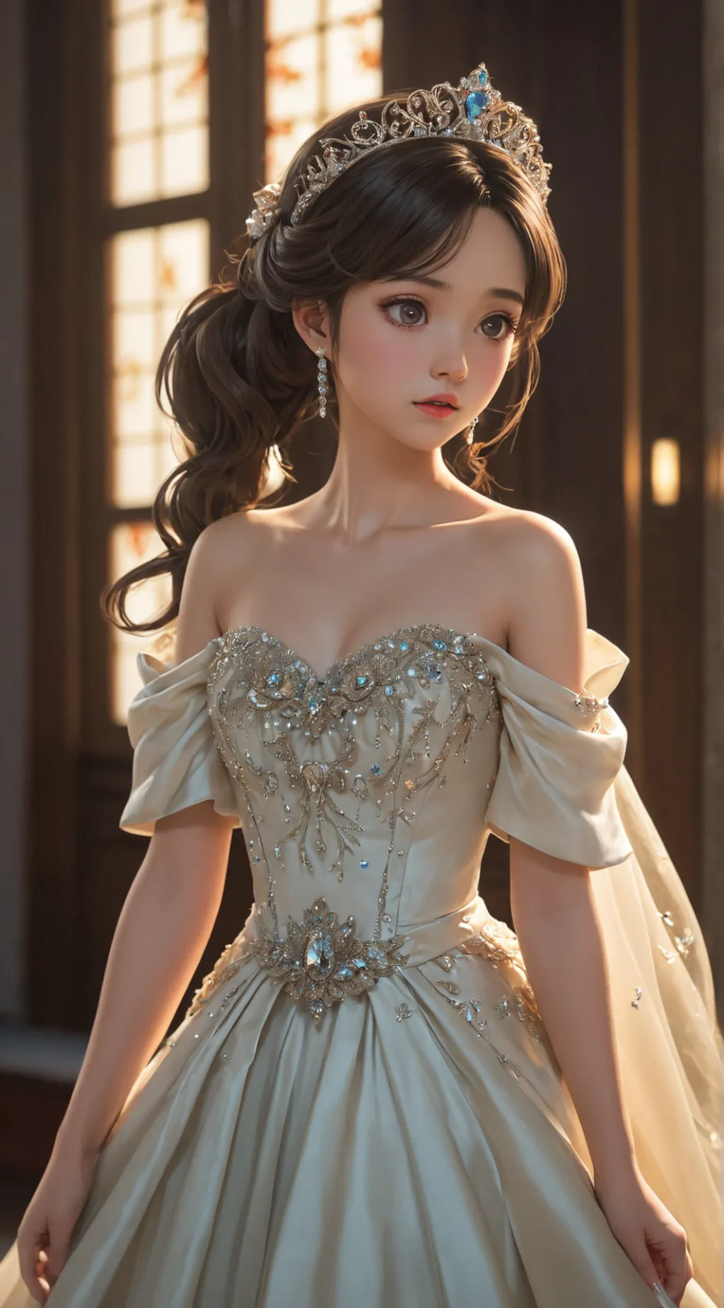 ai character: Princess Anxiosa background