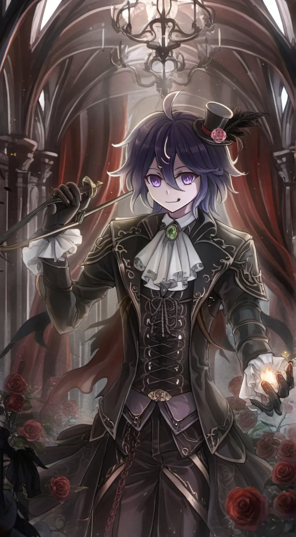 ai character: ~Kokichi~ background