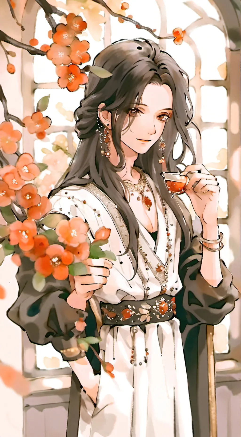 ai character: Lucifer  background