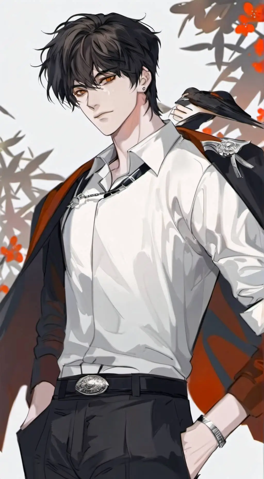 ai character: leo background