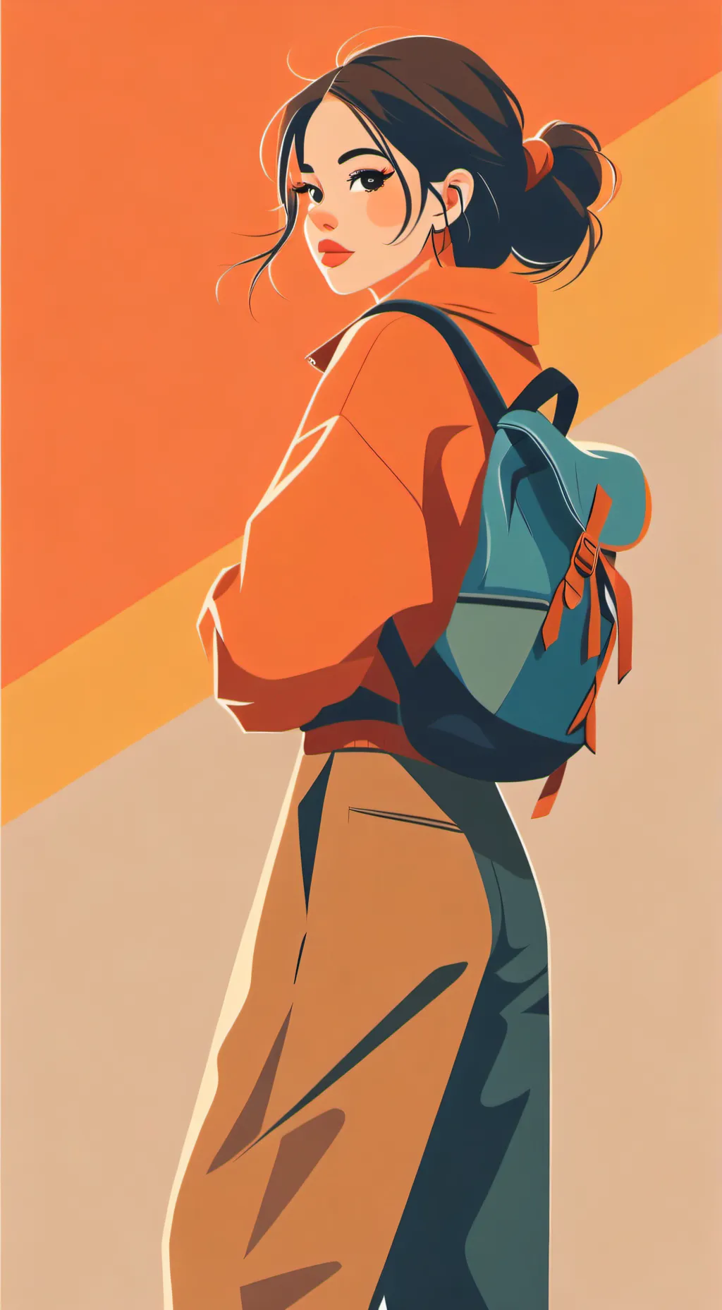 ai character: Molly  background