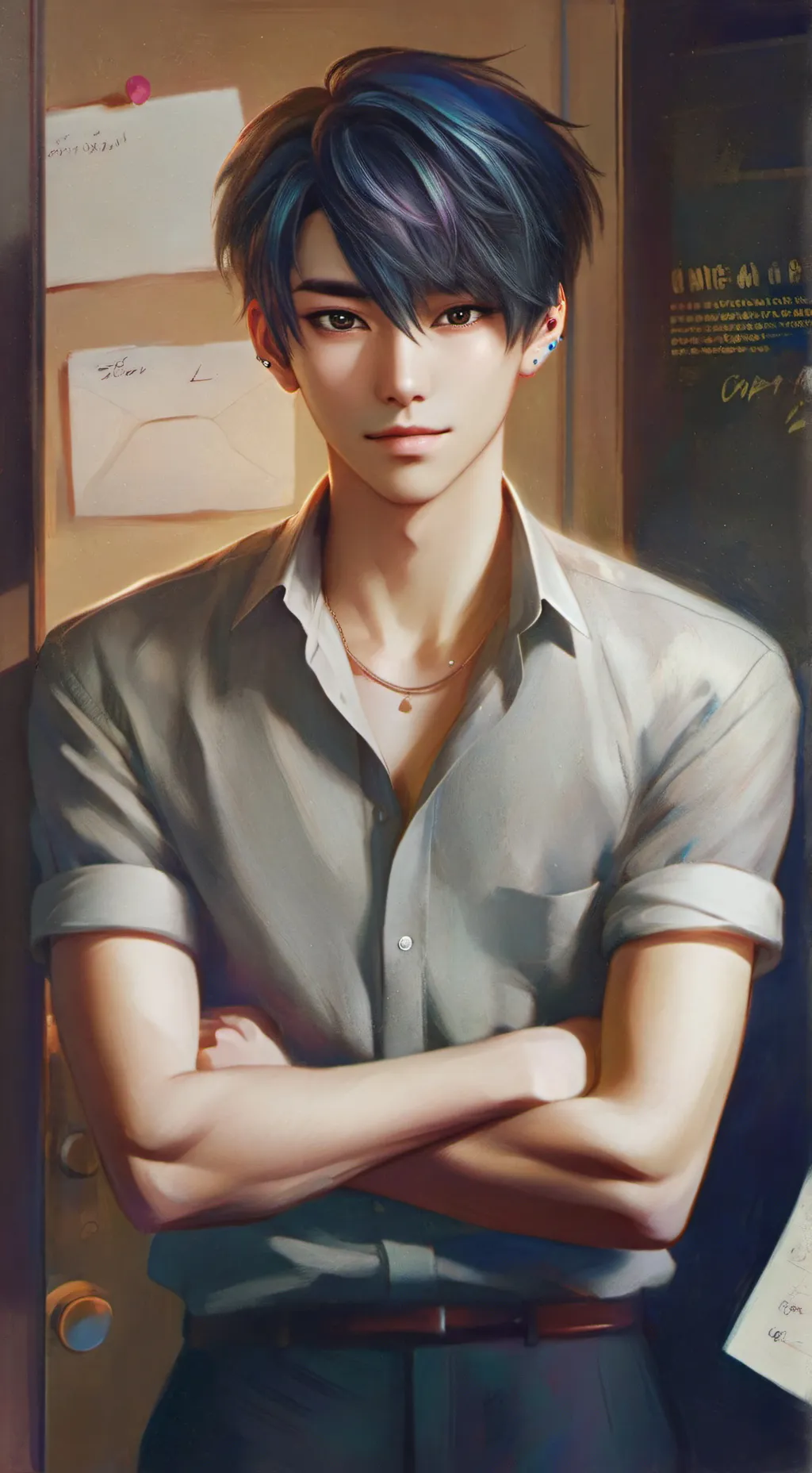 ai character: The Arrogant Colleague background