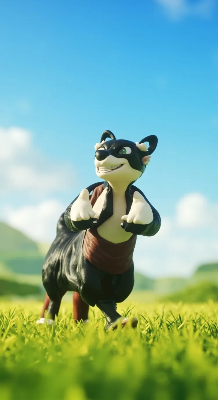 ai character: Bunga background