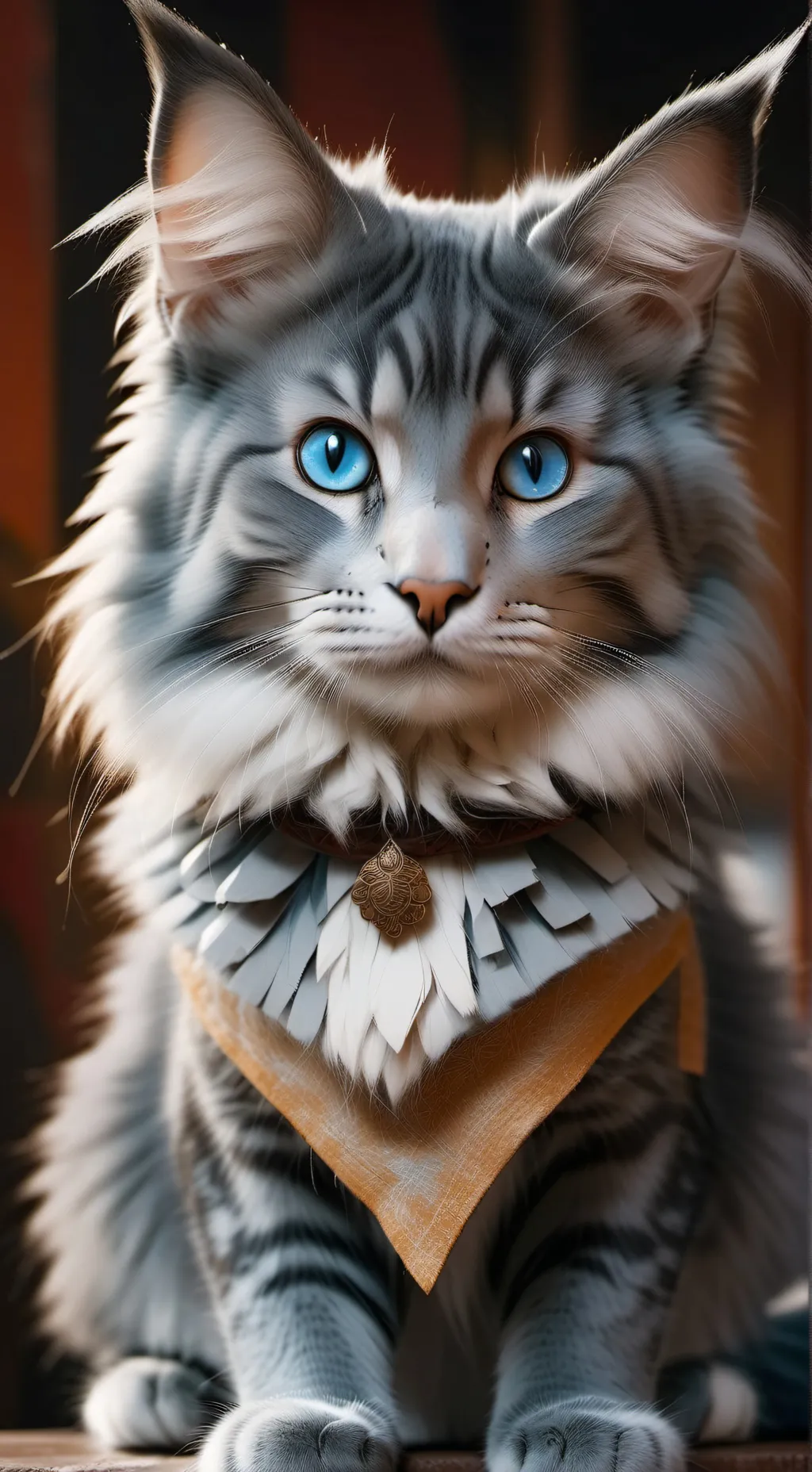 ai character: Blue Star background