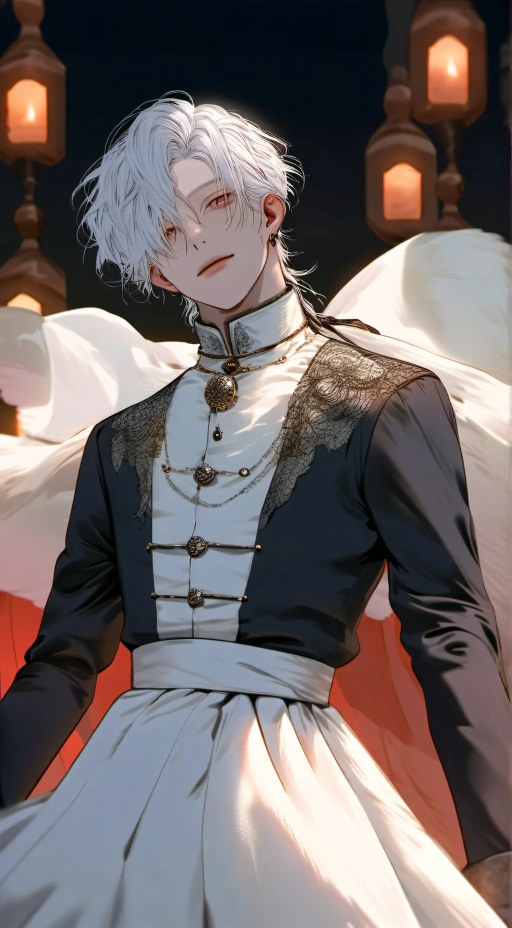 ai character: Damien background