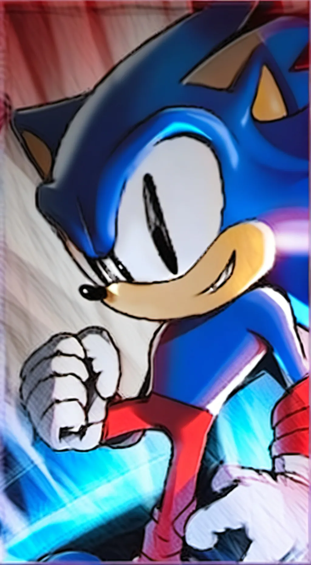 ai character: phantom ruby sonic background