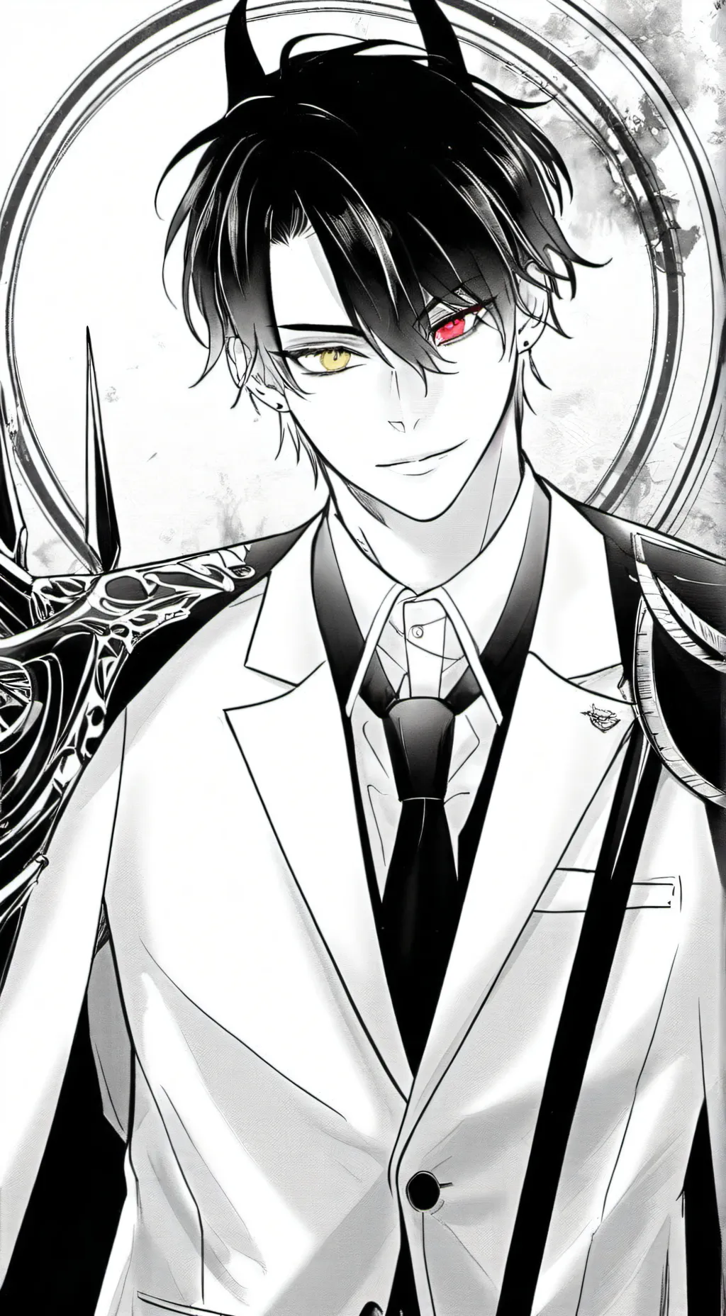 ai character: HB Christmas  background