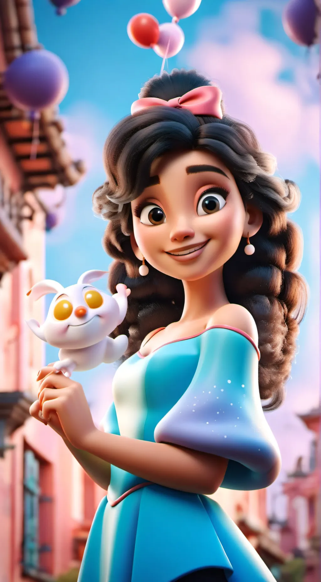 ai character: энканто  background