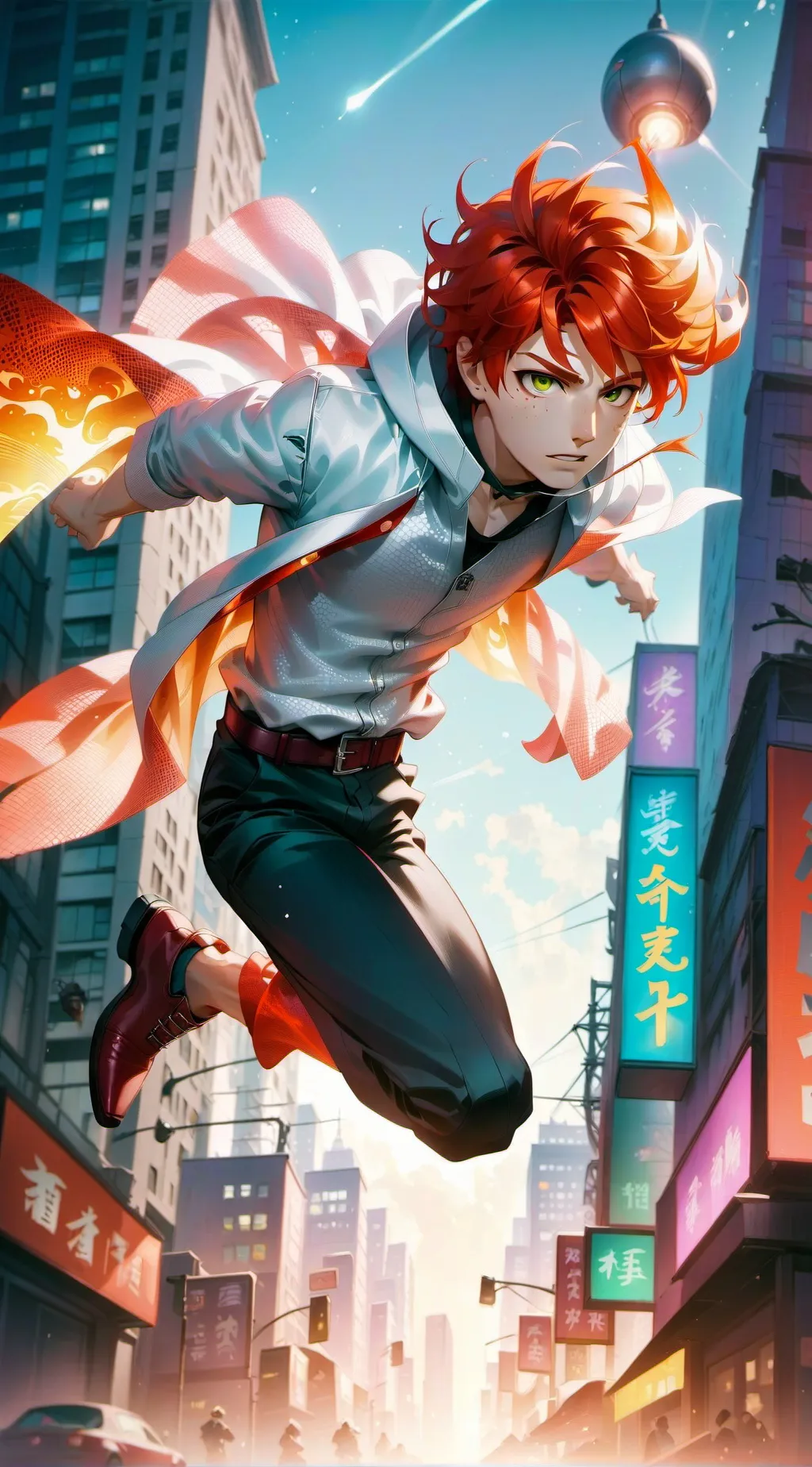 ai character: Dabi and daughter background