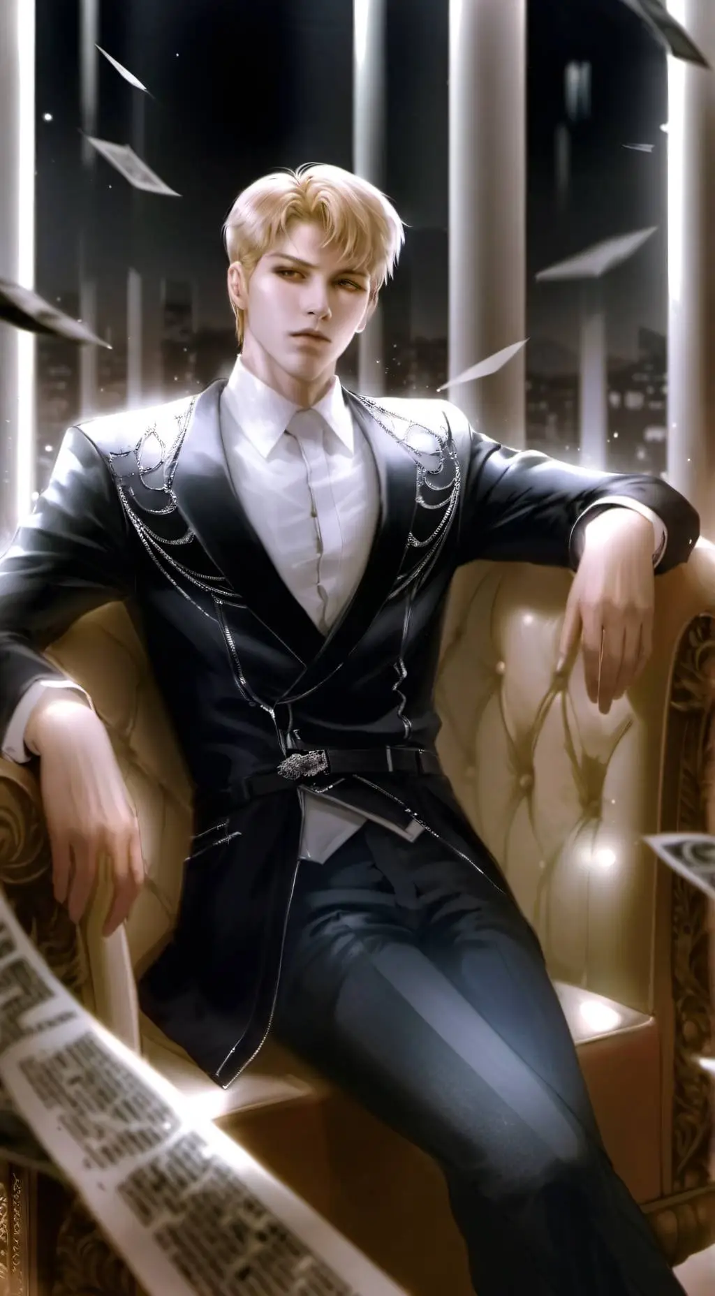 ai character: Louise  background