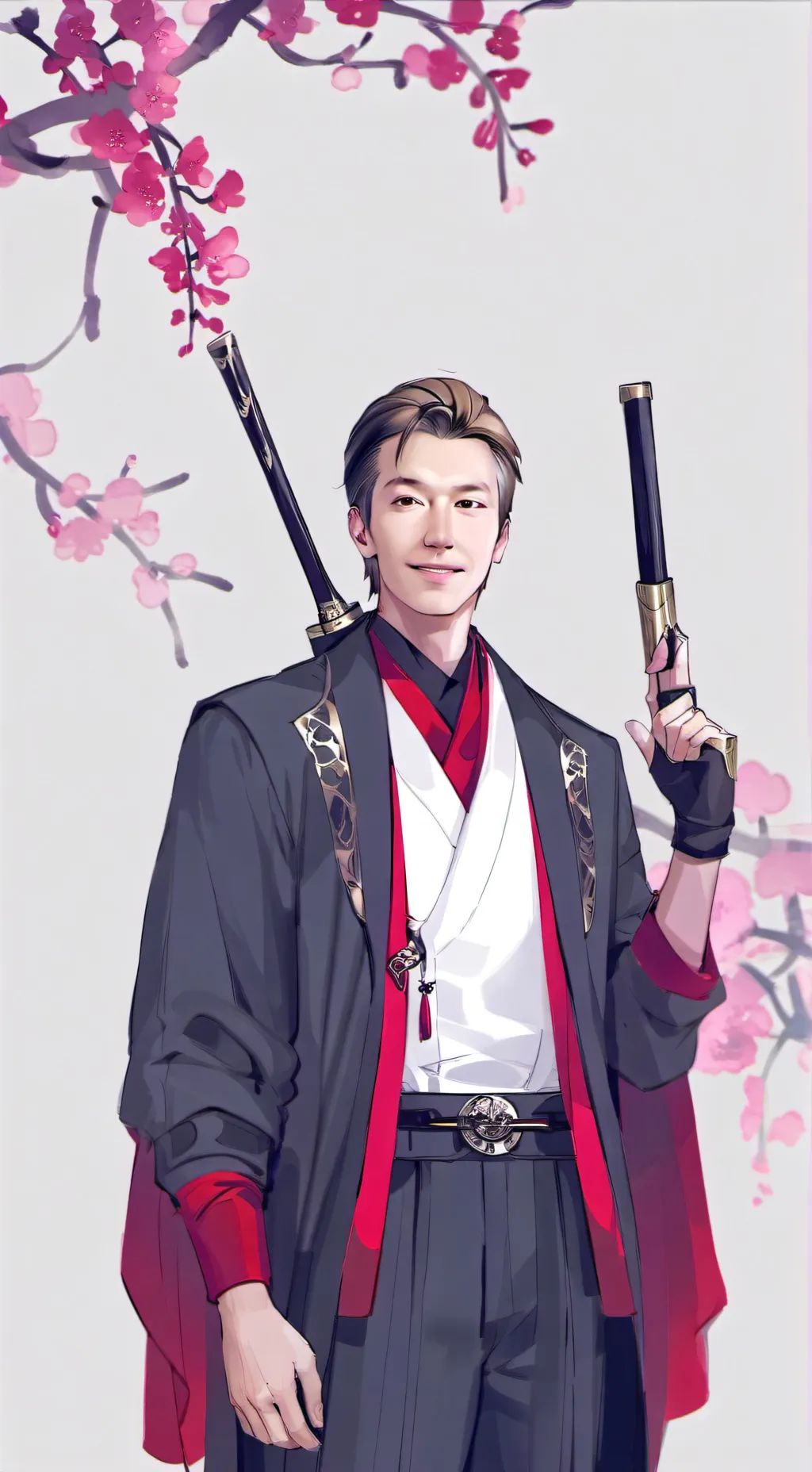 ai character: spy Ninja  background